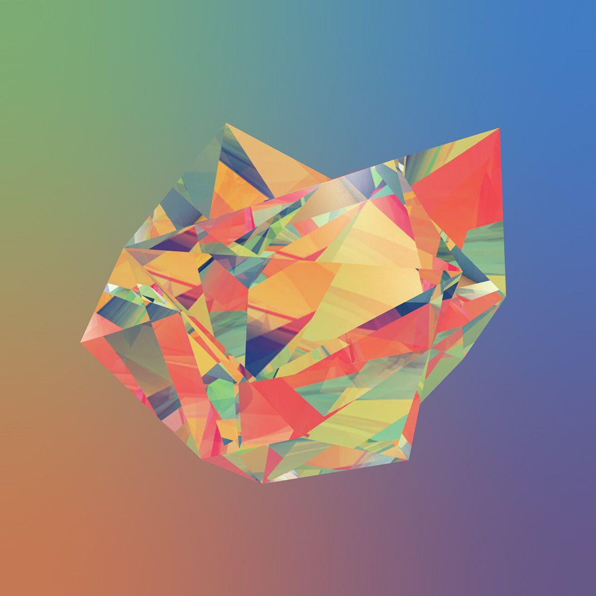 Render An Abstract Refraction Low Poly Look In Cinema 4D