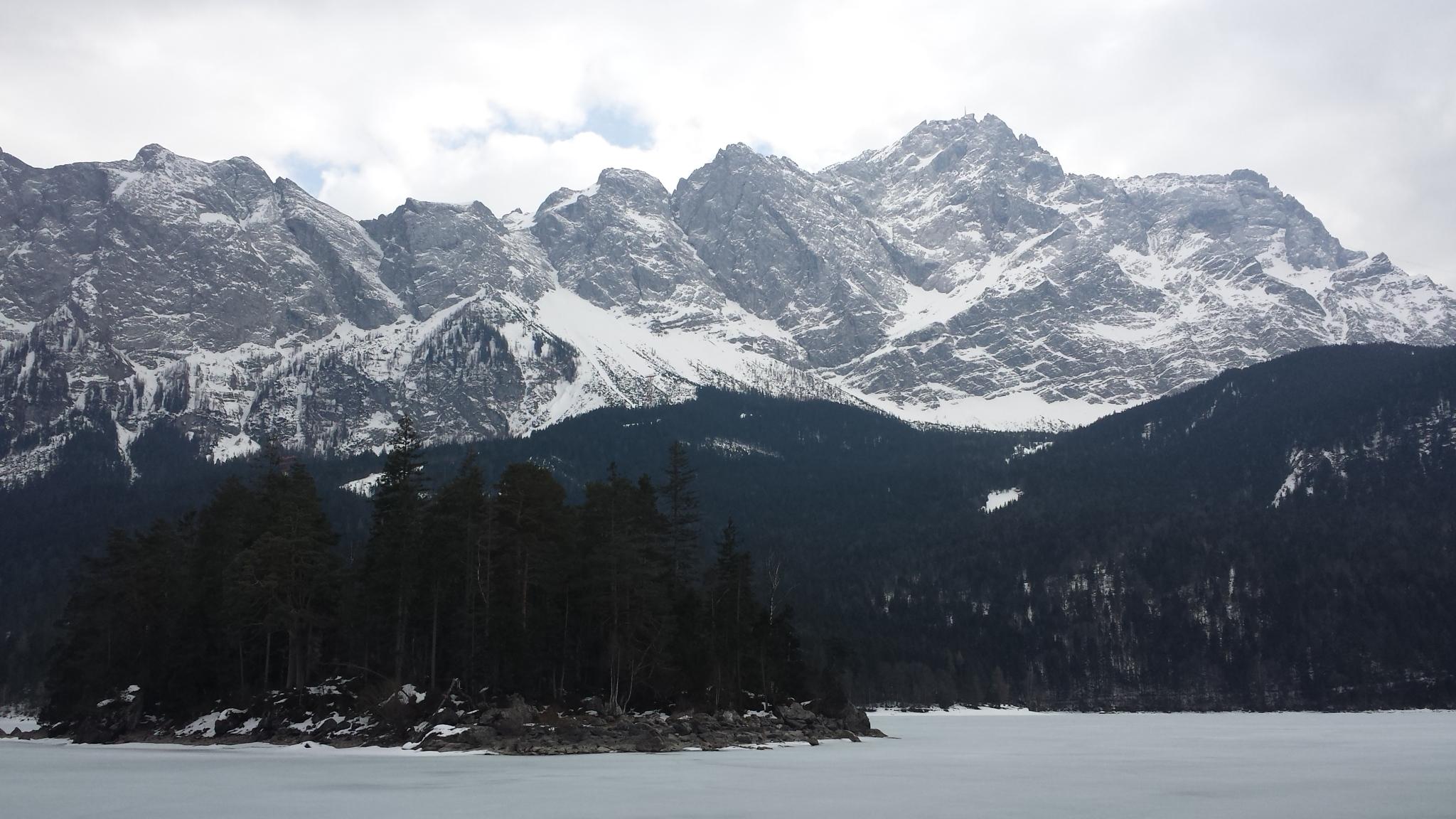 Eibsee & Zugspitze, Garmisch Partenkirchen