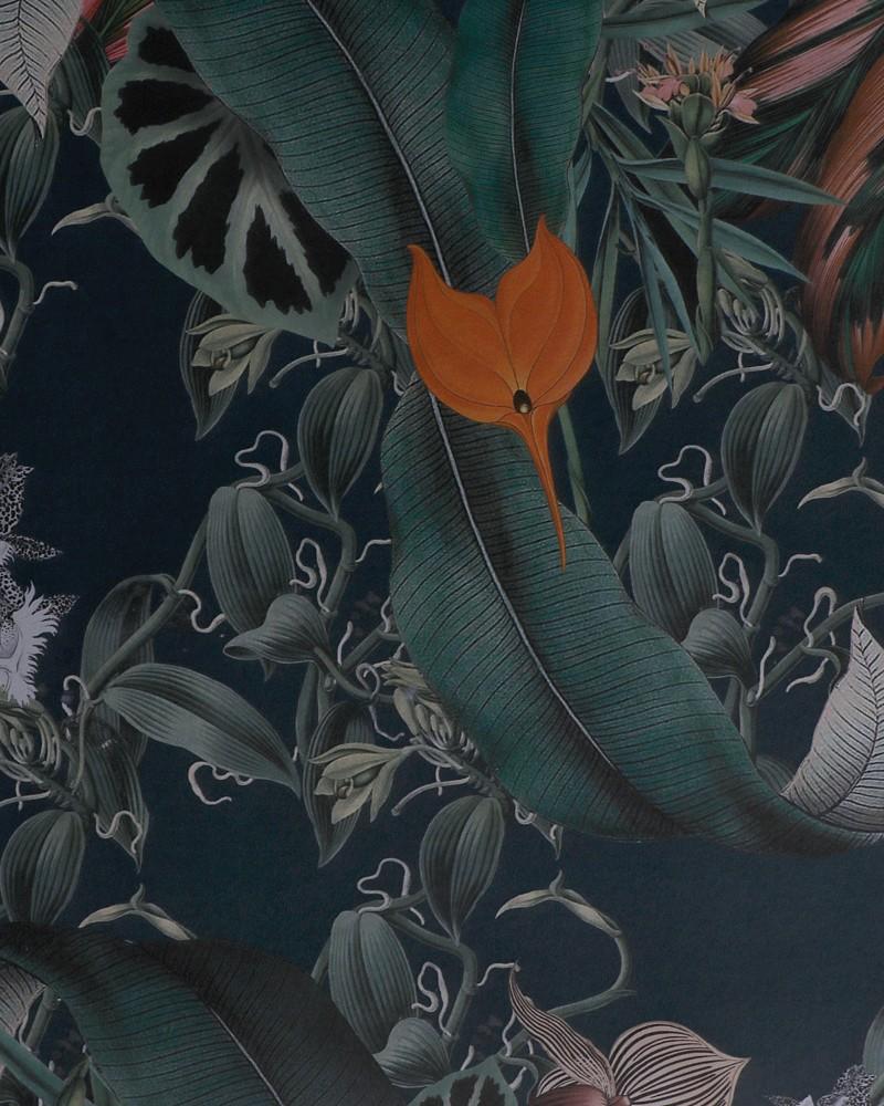 Living Room Corners: Patterned Wallpaper You Will Fall