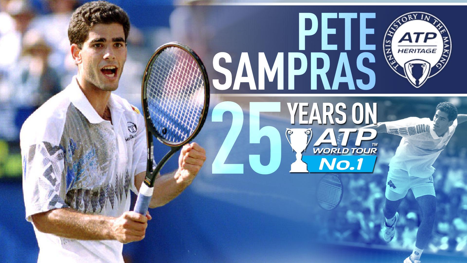 Remembering Sampras' Rise To No. 1. 25 Years On. ATP Tour