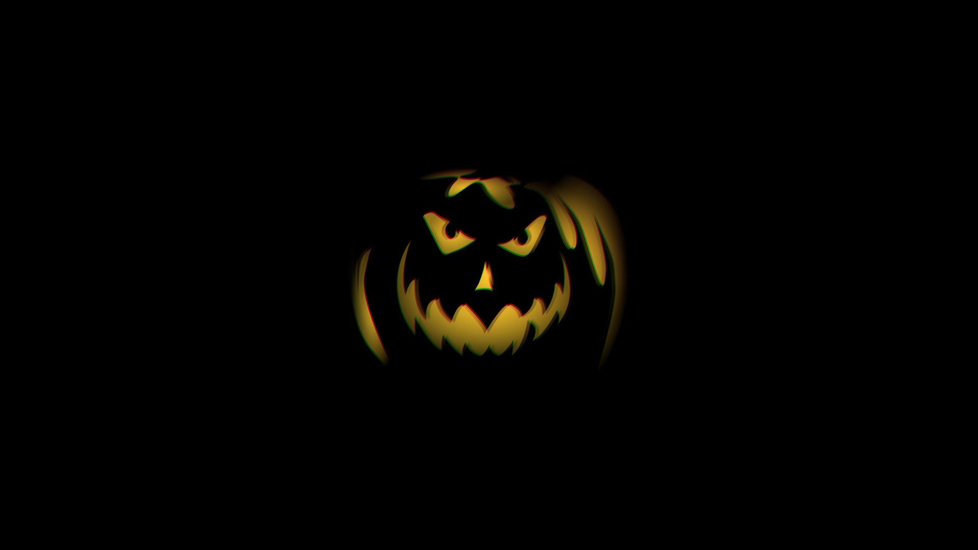 Download wallpaper 1920x1080 jack o lantern, halloween