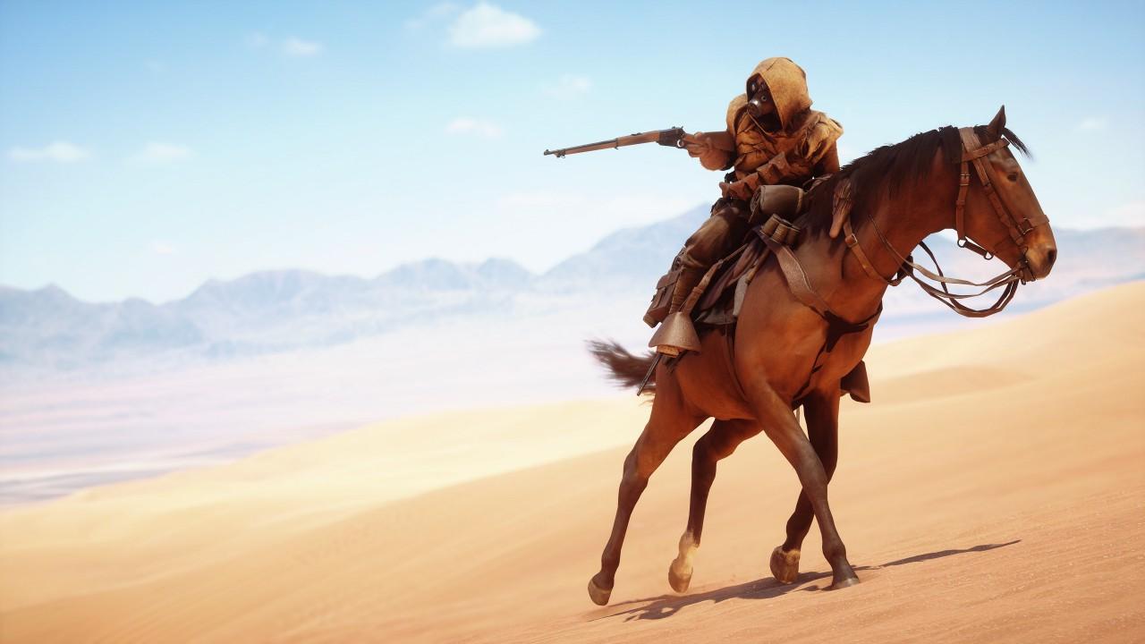 Wallpaper Battlefield Sinai Desert, HD, Games