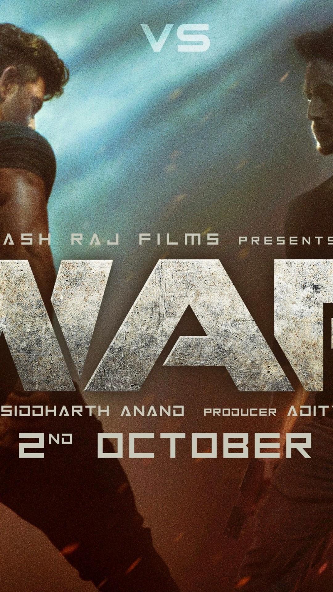 Hrithik Roshan and Tiger Shroff War 2019 Movie 4K Wallpaper 44517
