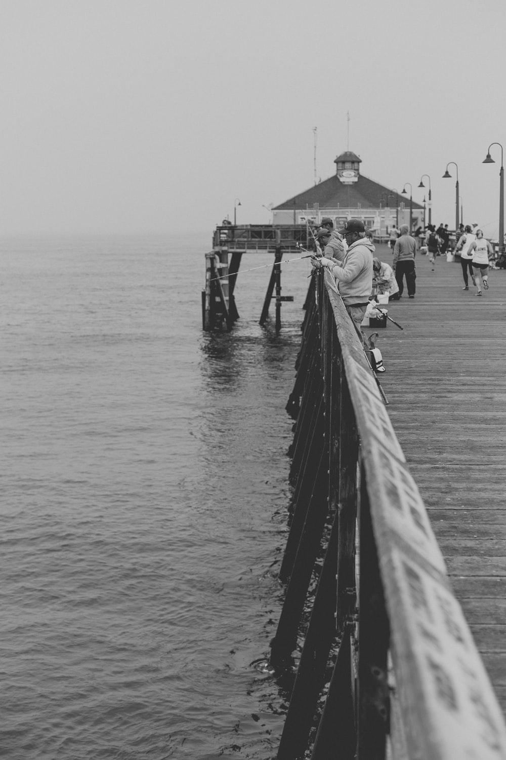Fishing Pier Picture. Download Free Image