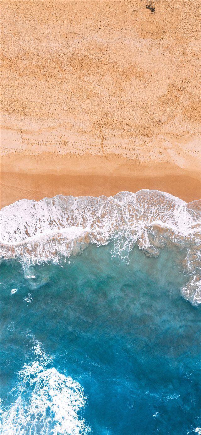 Found on the beachside' iPhone X wallpaper. View wallpaper, Live wallpaper iphone, Sea waves