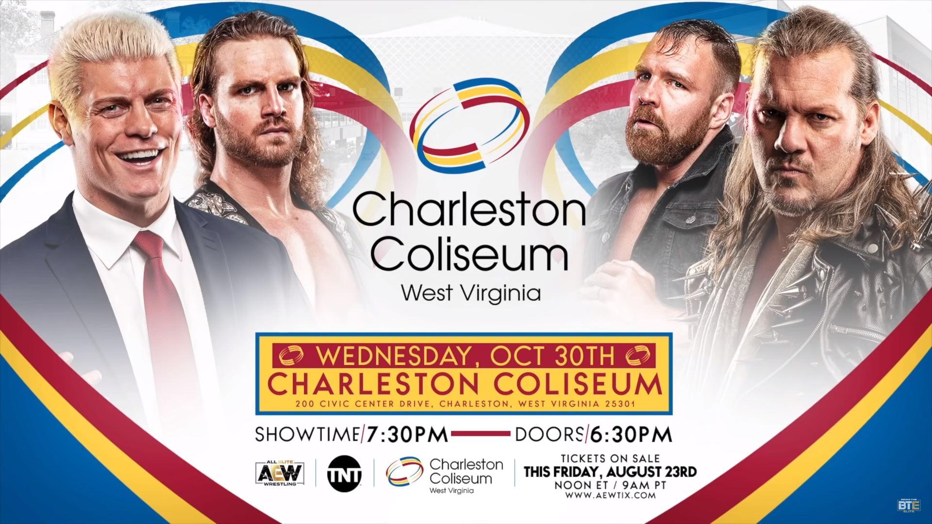 All Elite Wrestling to tape television show live