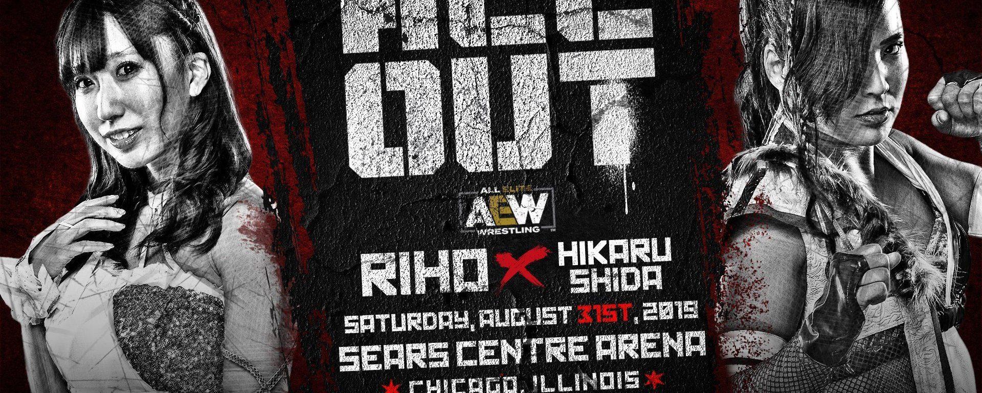 Riho vs. Hikaru Shida announced for AEW All Out To Belles