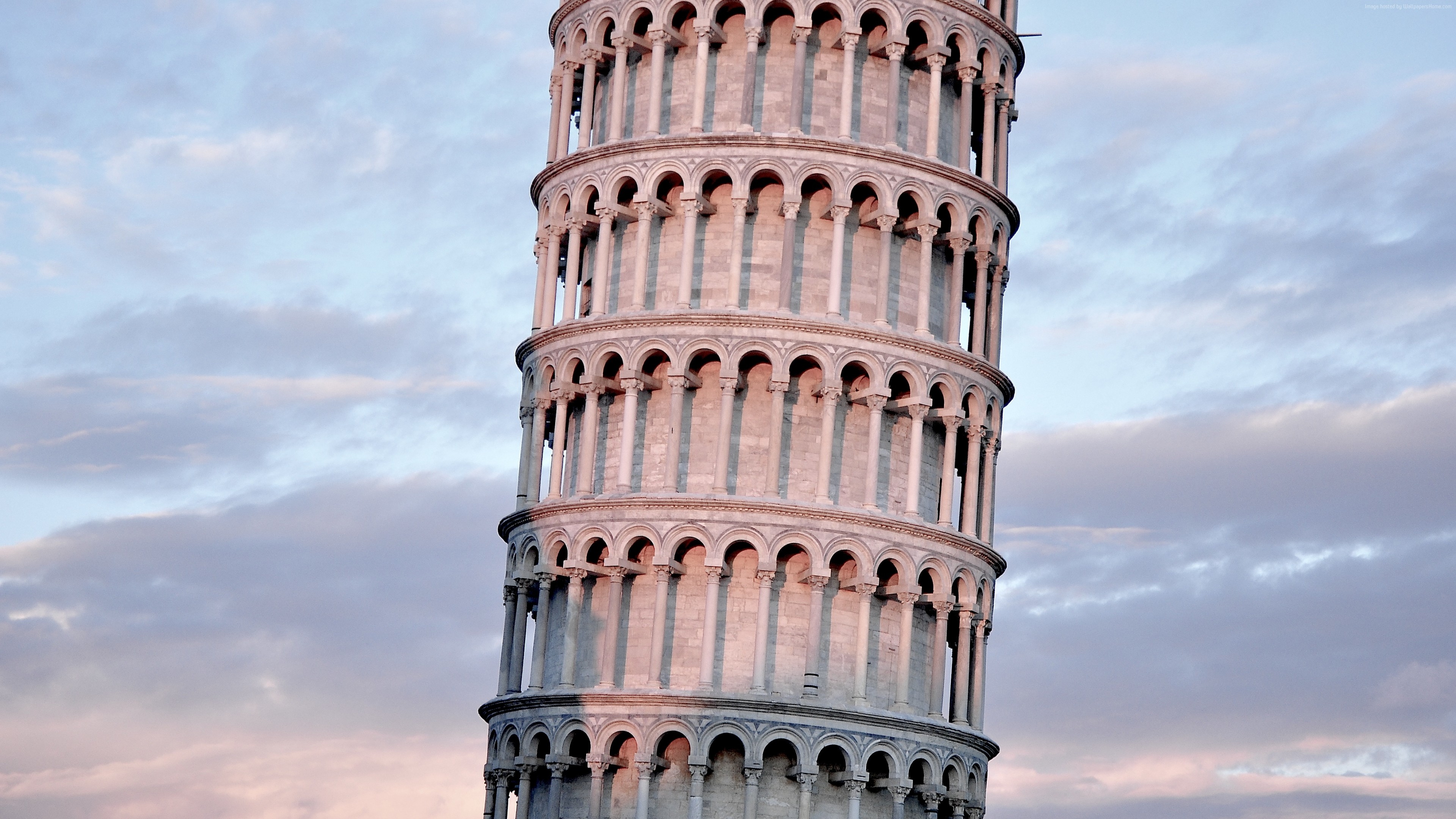 Wallpaper Tower of Pisa, Pisa, Italy, Europe, travel