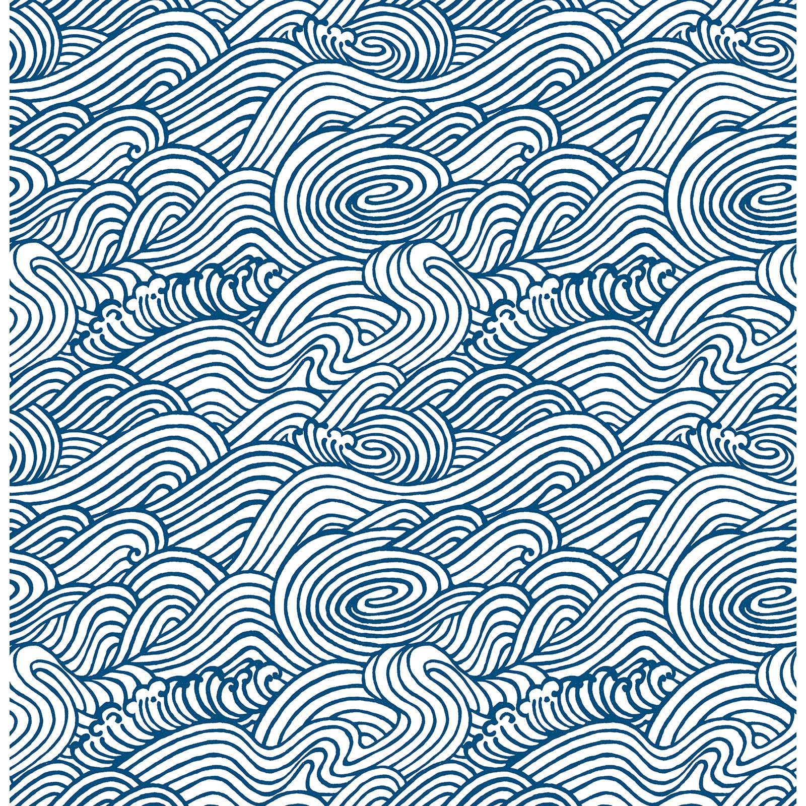 A Street Prints Mare Wave Wallpaper Navy. Products In 2019