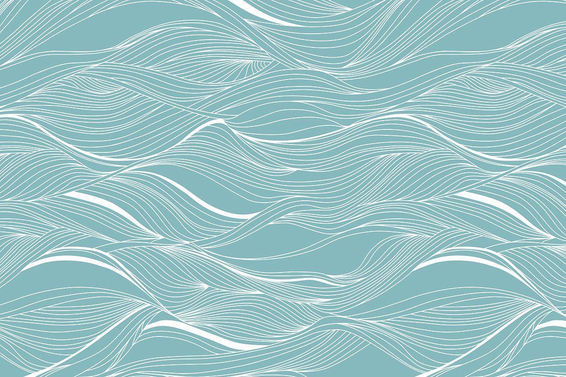 Waves pattern. Set 1 #wallpaper#picture#desktop#state