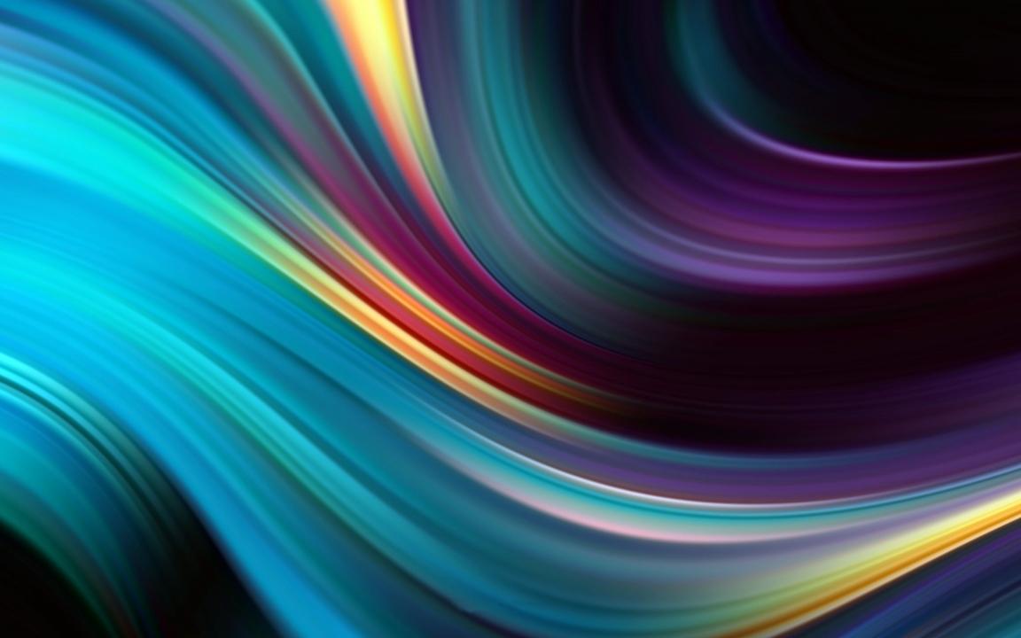 Abstract 3D Wave Colorful Design Wallpaper 3840x2400