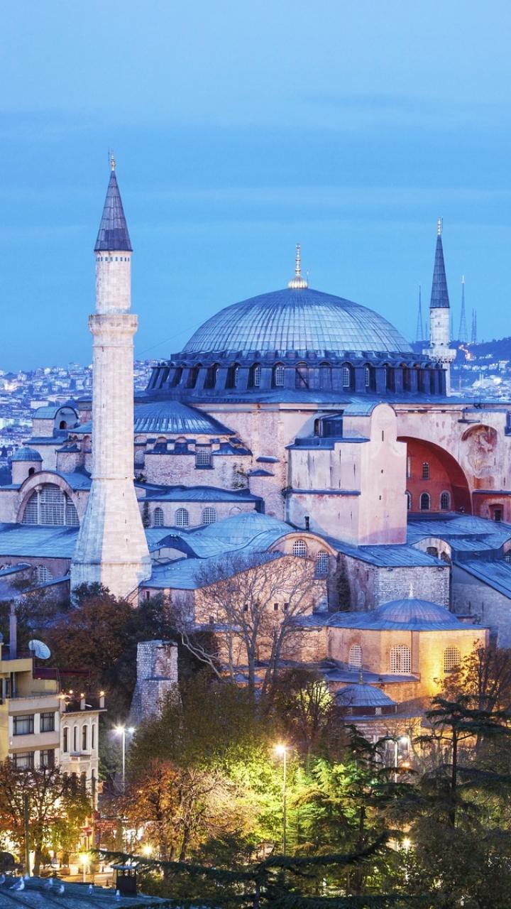 Religious Hagia Sophia (720x1280) Wallpaper