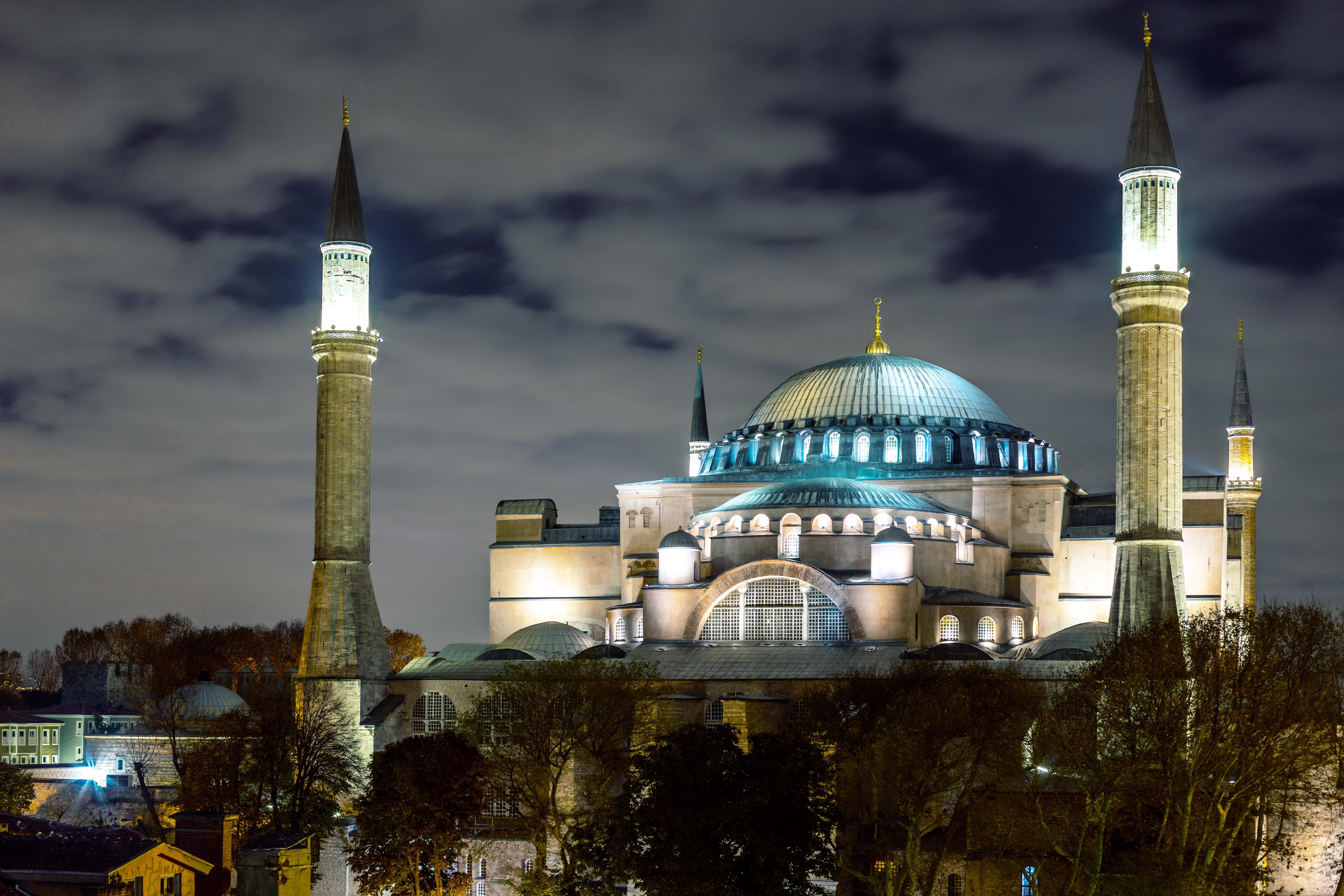 Hagia Sophia 5k Retina Ultra HD Wallpaper. Background Image