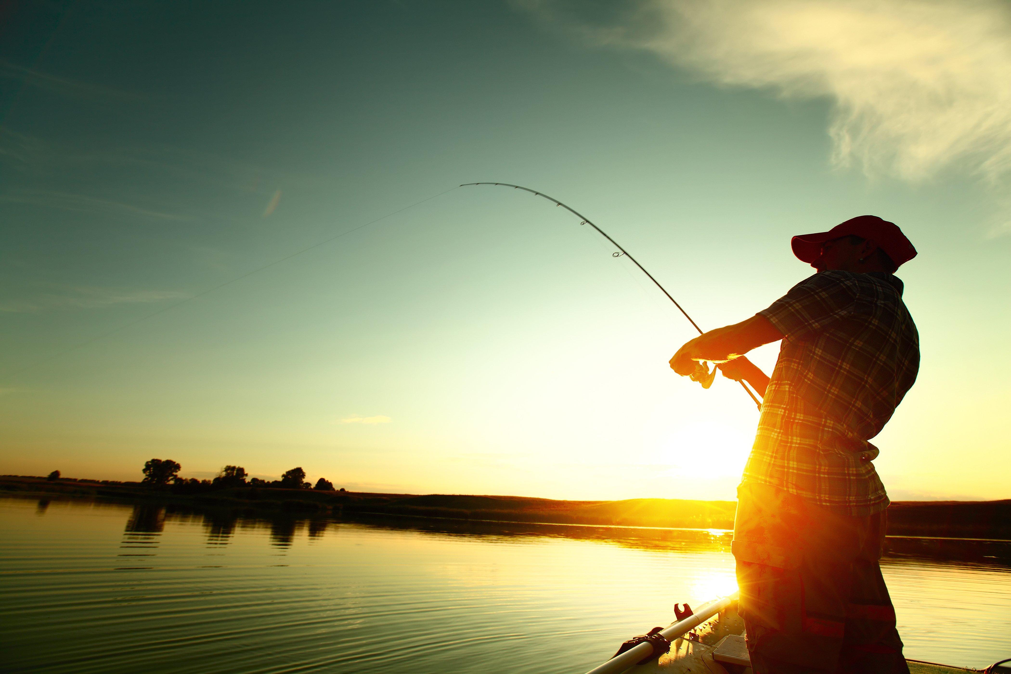 Afternoon Fishing Wallpapers Wallpaper Cave