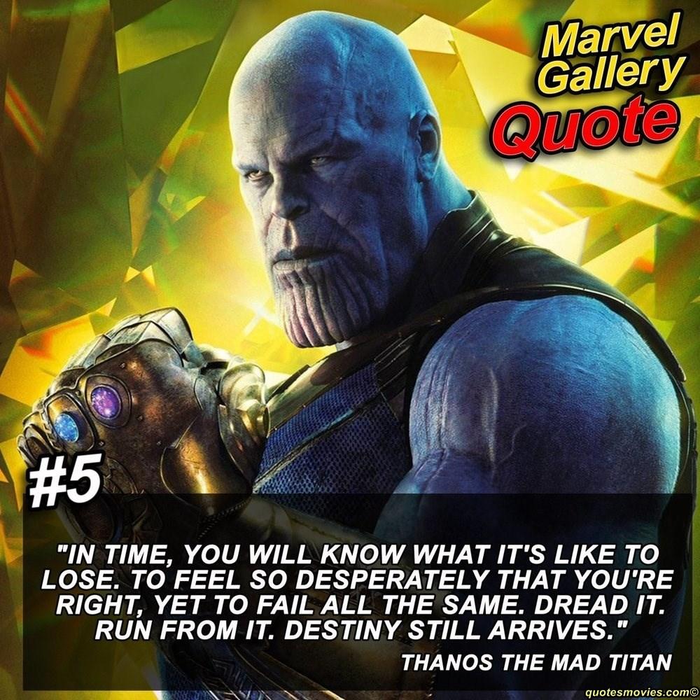 Thanos Fan Club: thanos quotes balance
