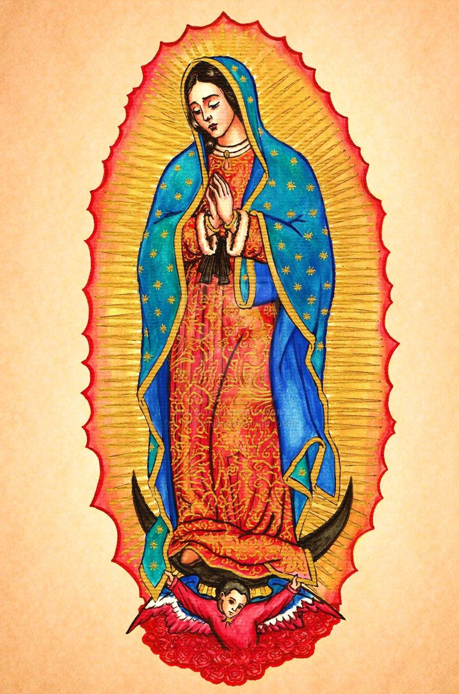 Free download Mexican Virgin Mary Wallpaper The virgin