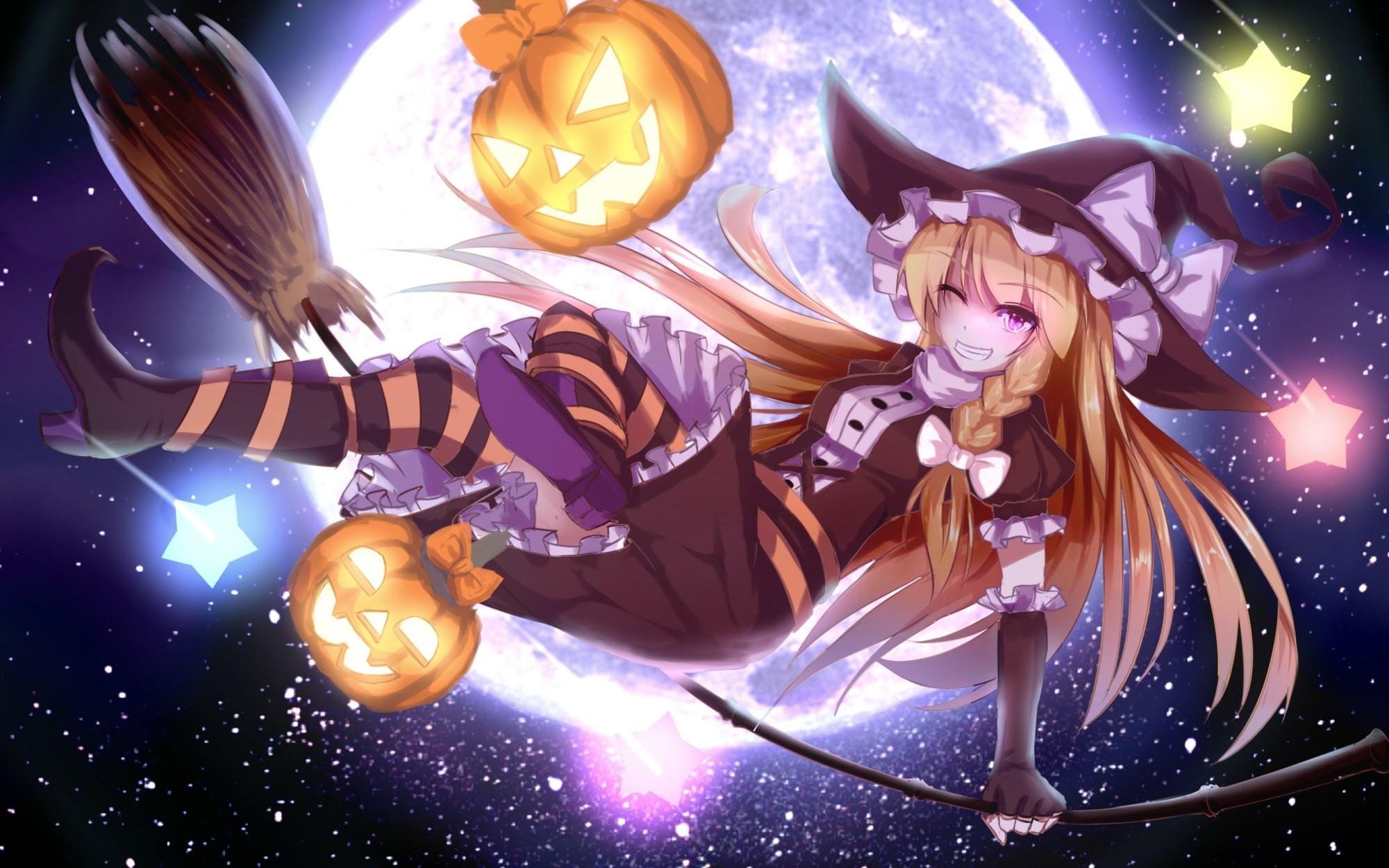 Halloween Anime Girl Kawaii