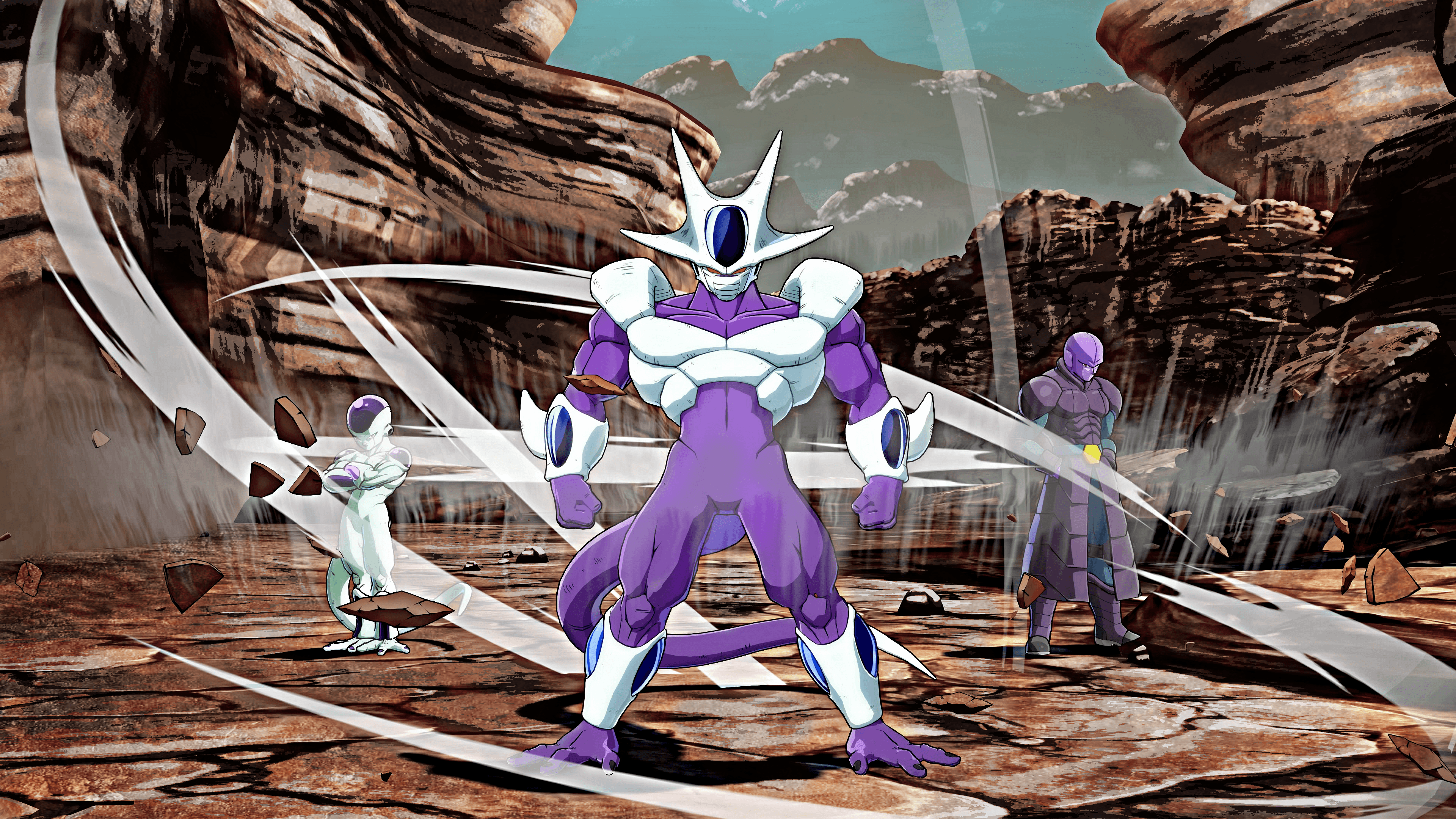 Cooler, Frieza and Hit 4K Wallpaper
