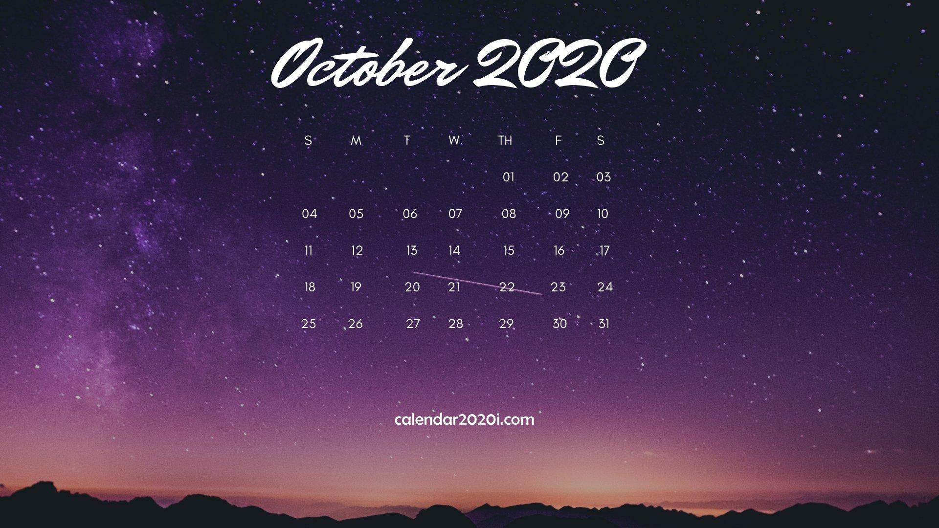 2020 Calendar Monthly HD Wallpapers