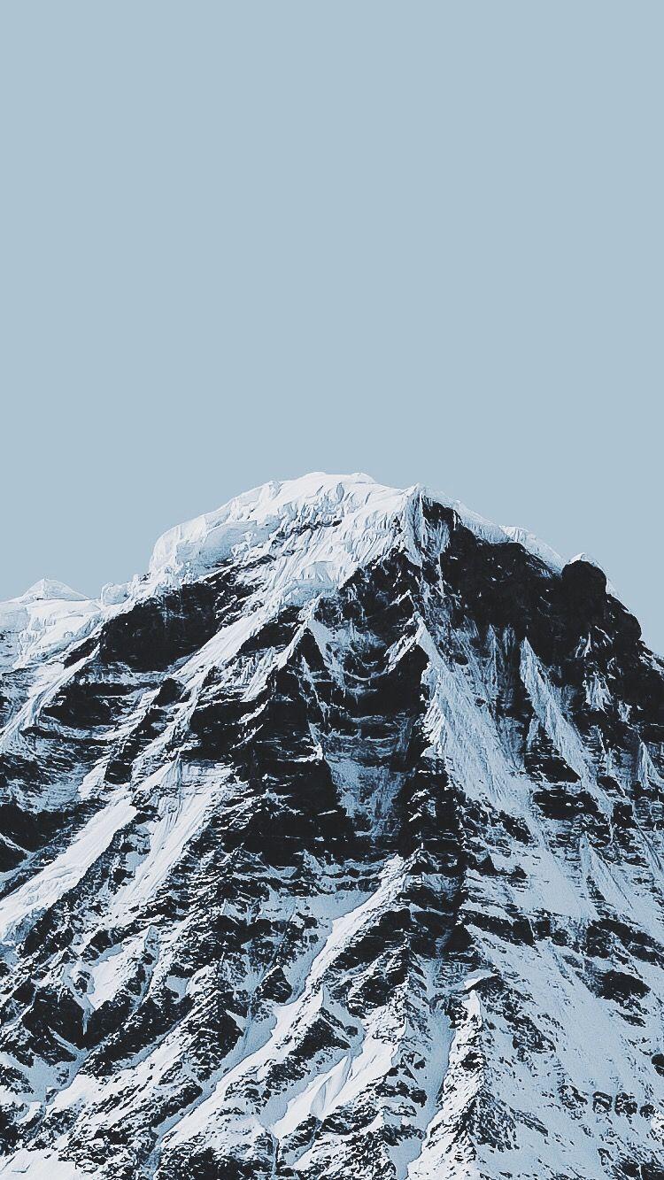 Alps Ice Mountains IPhone Wallpaper