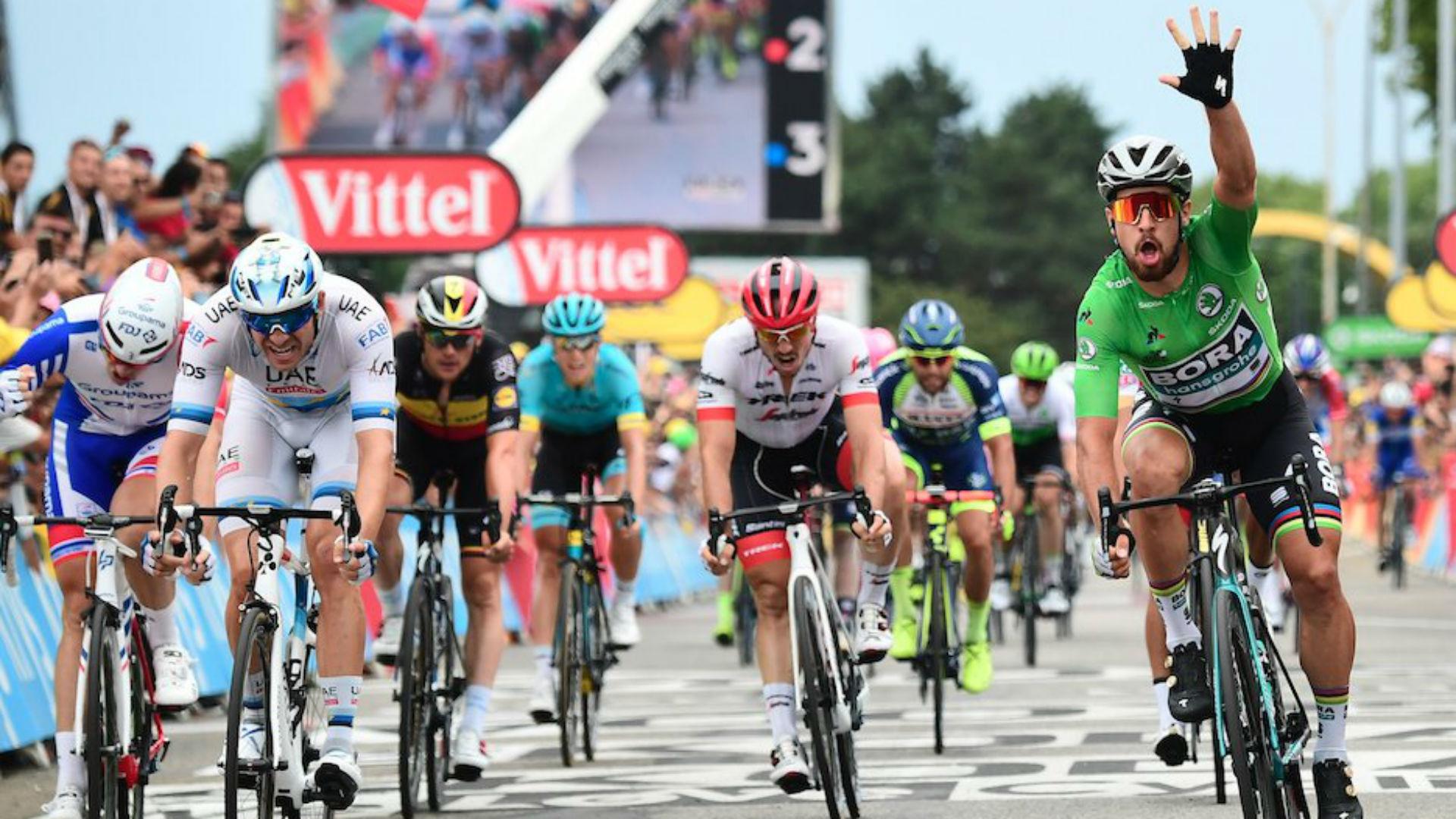Tour De France: Sprinter Peter Sagan Seals Hat Trick