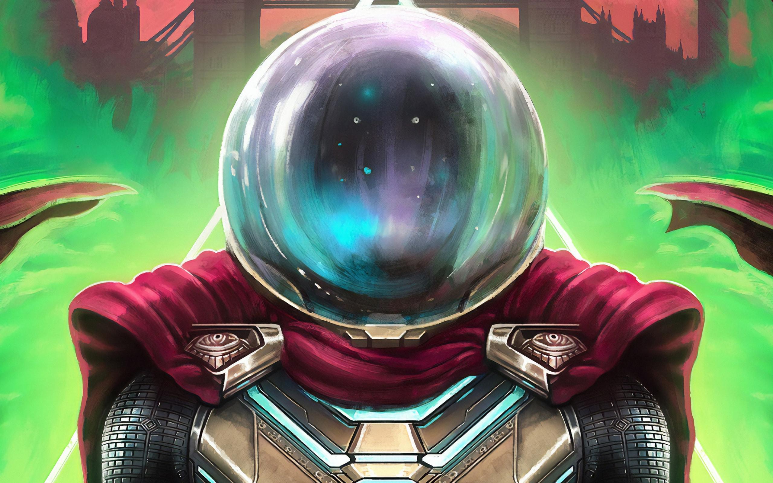 Wallpaper of Mysterio, Marvel Comics, Far From Home