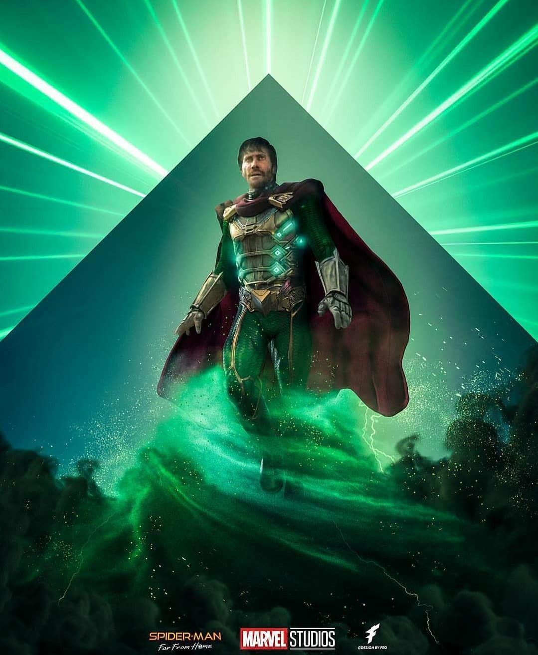 Jake Gyllenhaal as Mysterio. marvel. Mysterio marvel