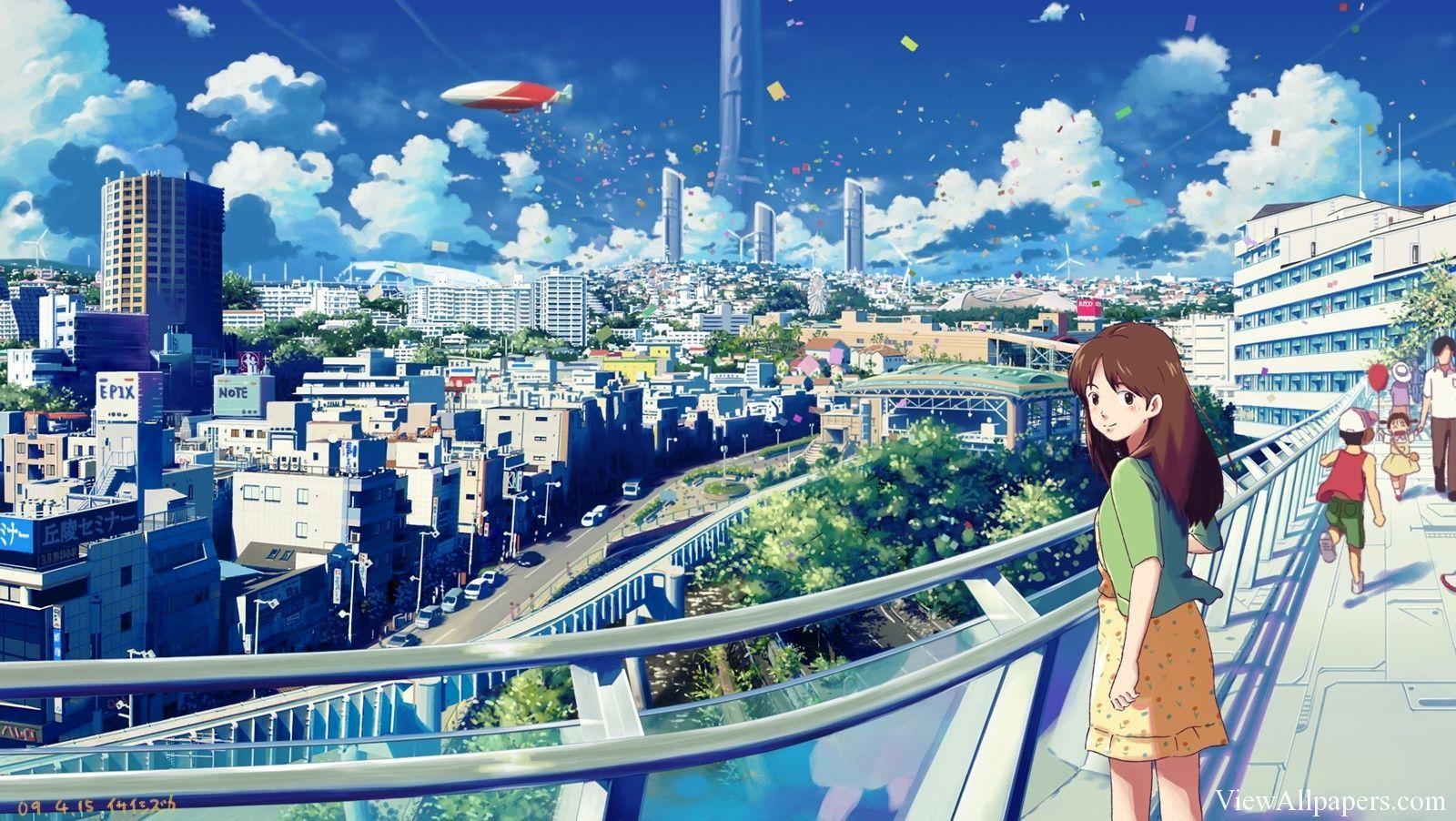 Sunny Anime Wallpaper