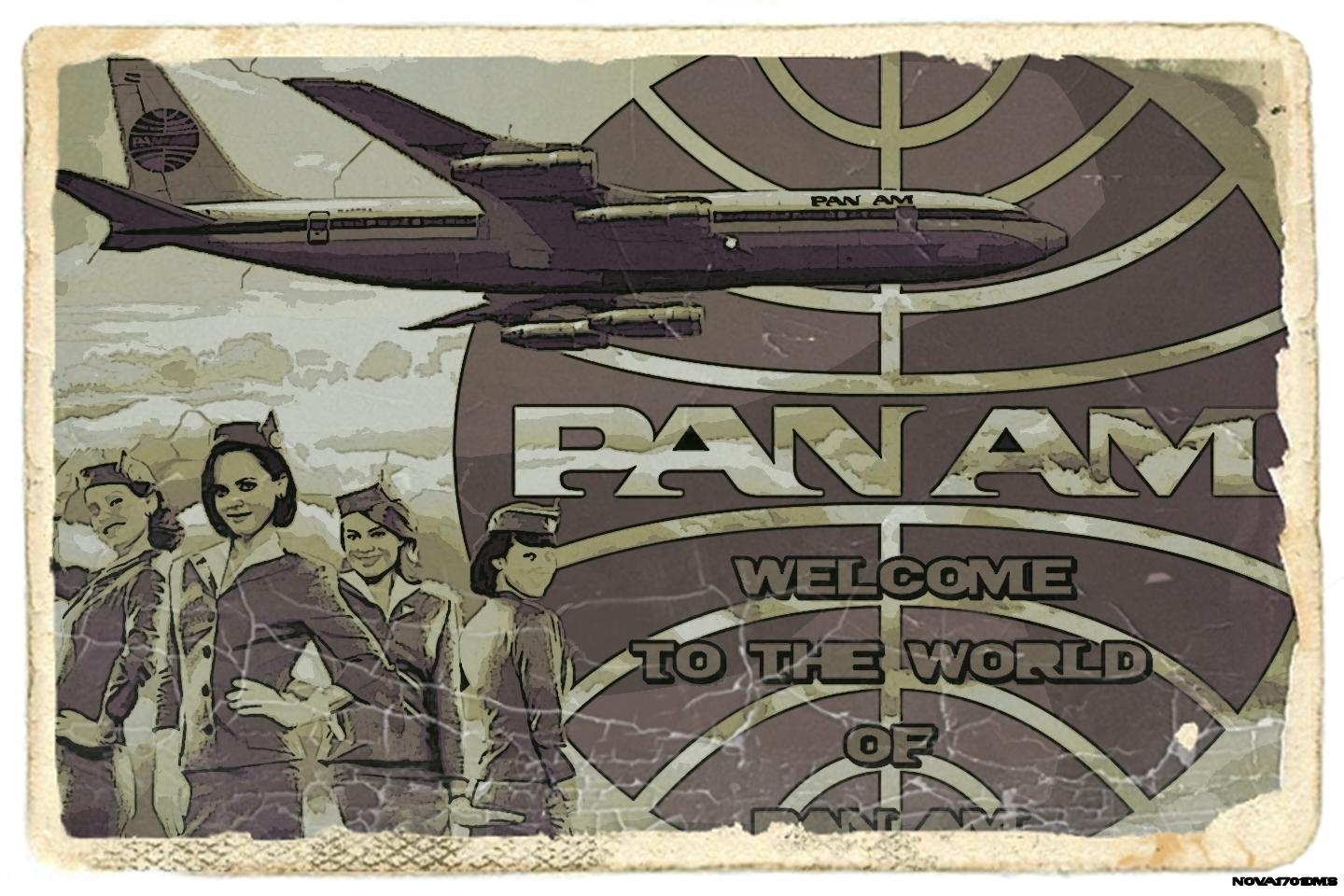 Pan AM Wallpaper. Beautiful Japan
