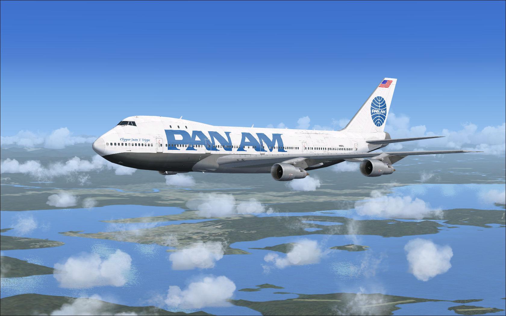 Pan Am 747s FAIB. Retro AI Traffic Group