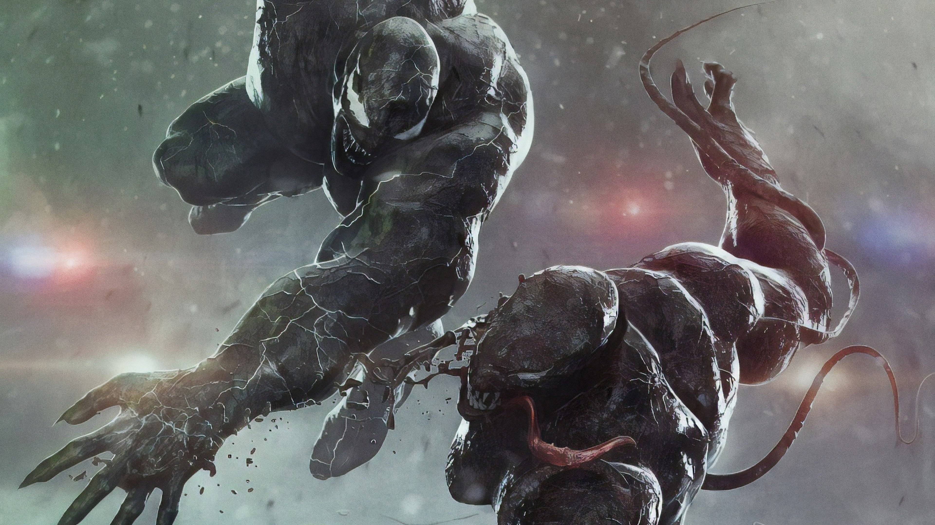 Venom vs. Riot Movie 4K
