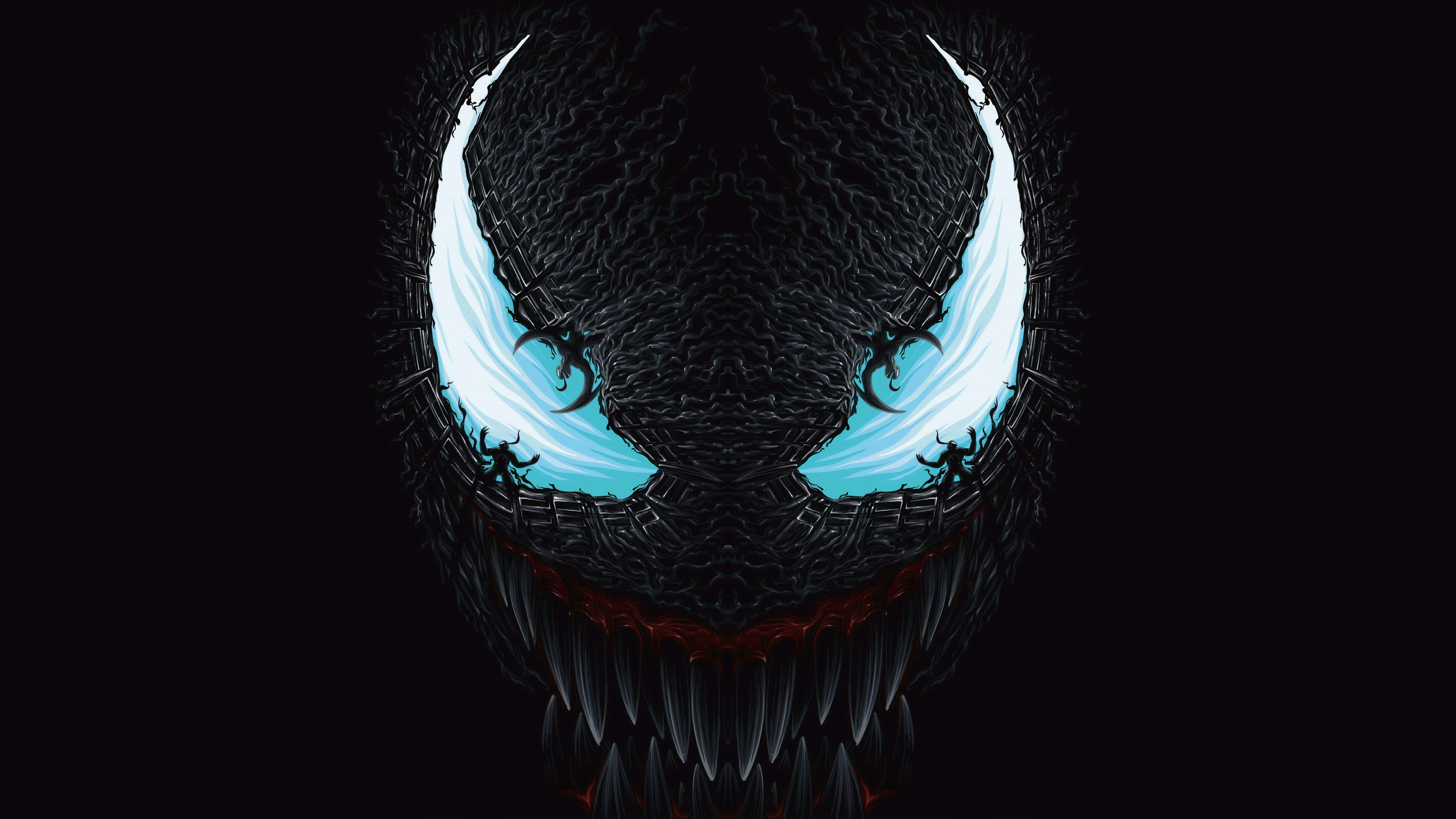 7680x4320 Venom, Riot (Marvel Comics) wallpaper
