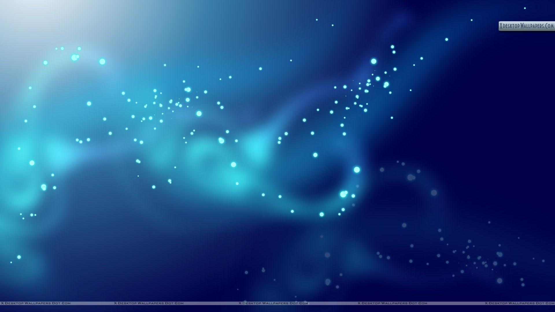 magical blue background
