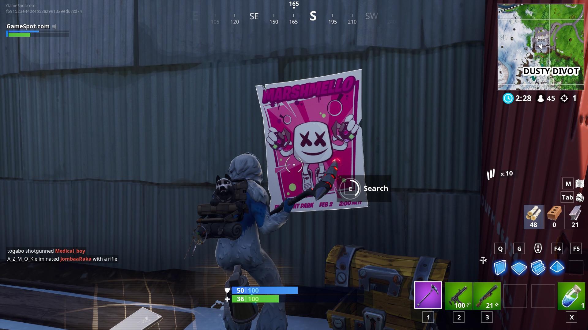 Fortnite Showtime Posters, Venue, Keep It Mello Locations