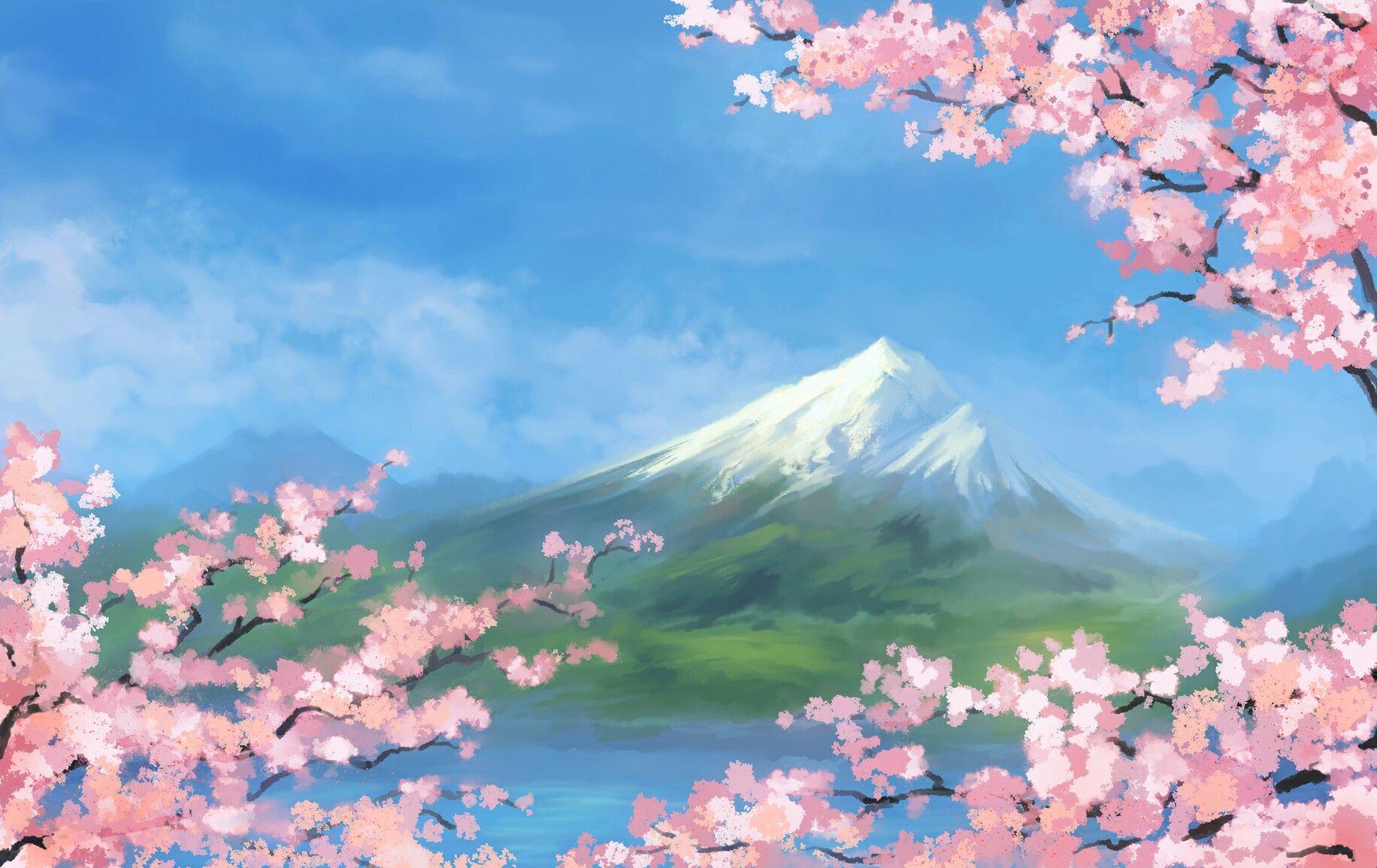 Nature Anime HD Wallpapers - Wallpaper Cave