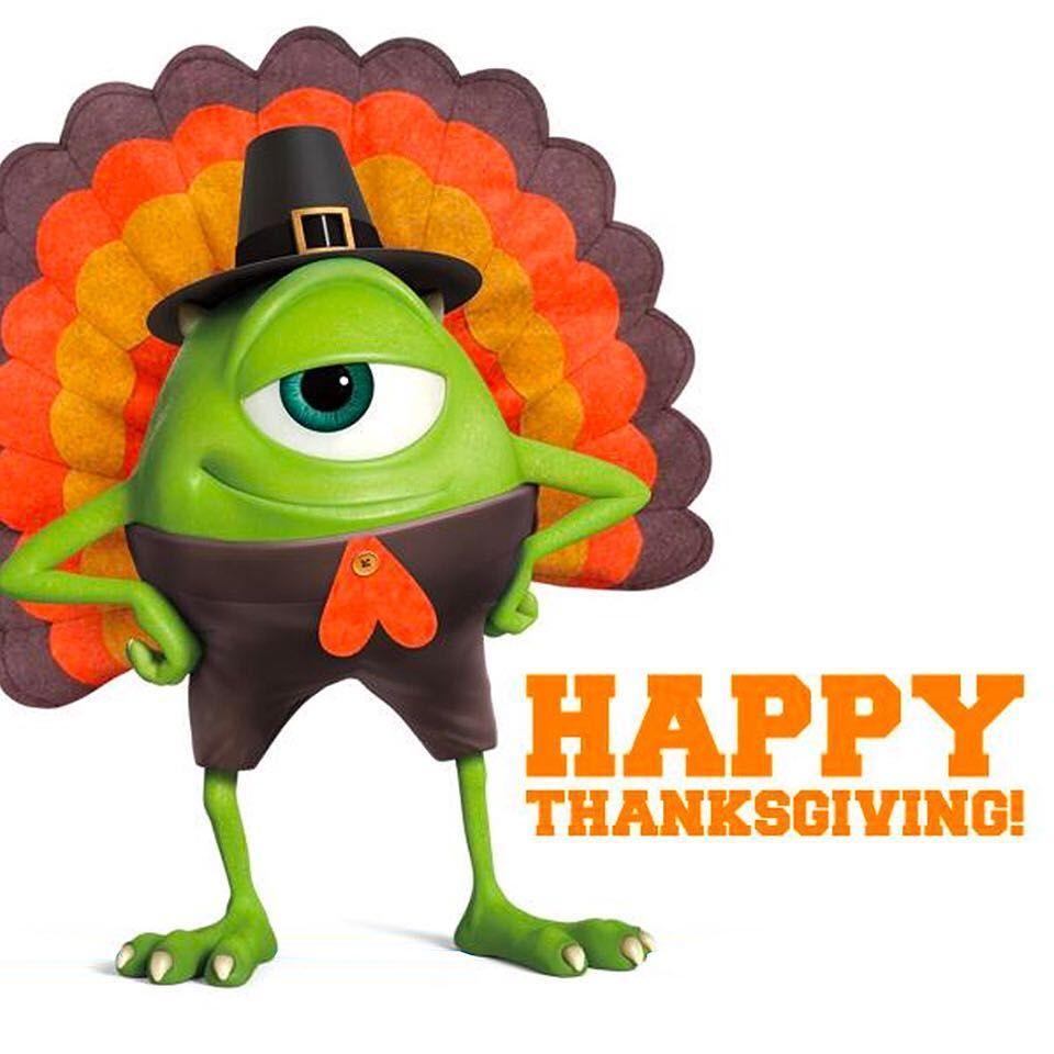 Mike [as a turkey] (Drawing by Pixar) #MonstersInc