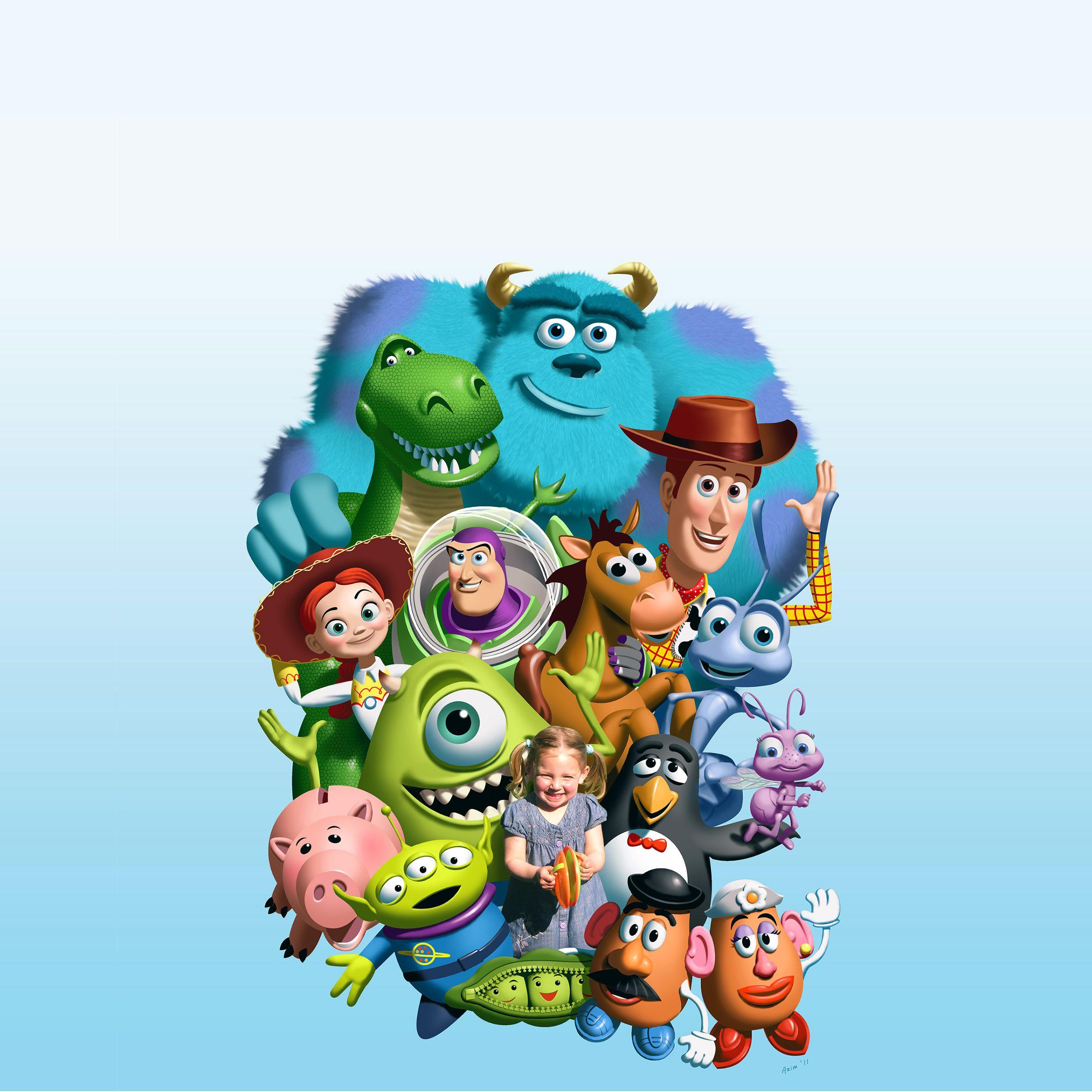 Disney Pixar iPhone Wallpaper