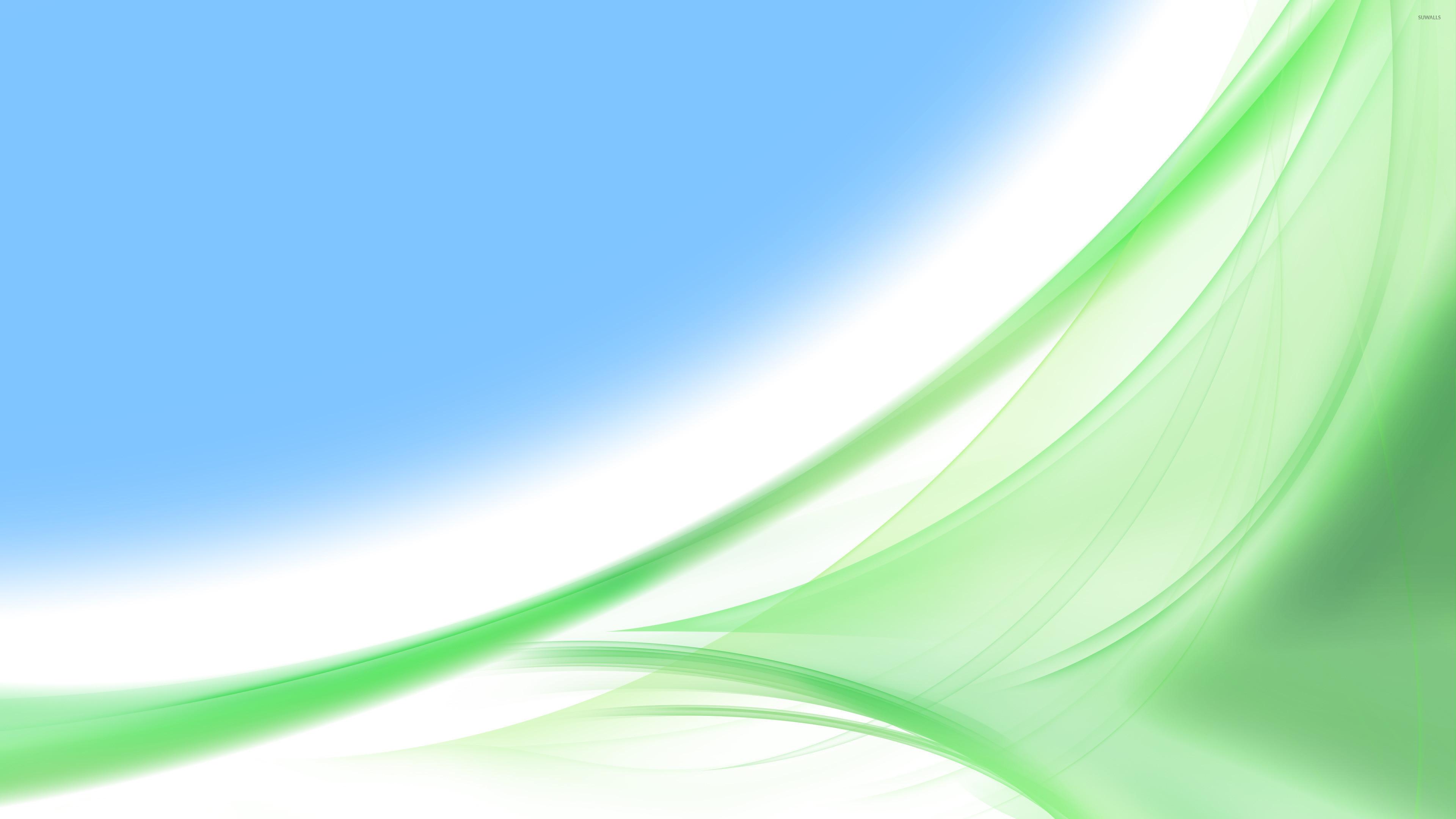 Abstract Green Wallpaper background picture