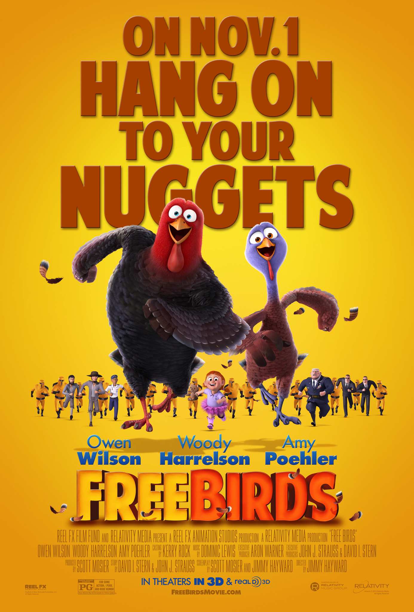 Free Birds (2013) Thanksgiving Wallpaper
