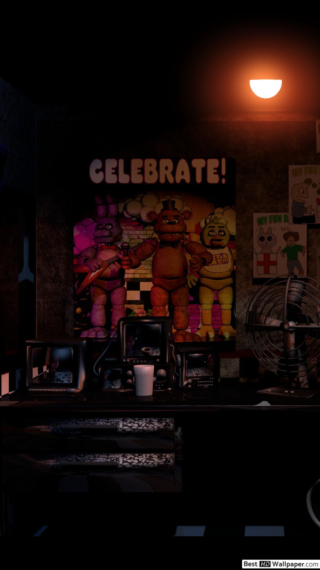 Five nights at freddy's & chica HD wallpaper download
