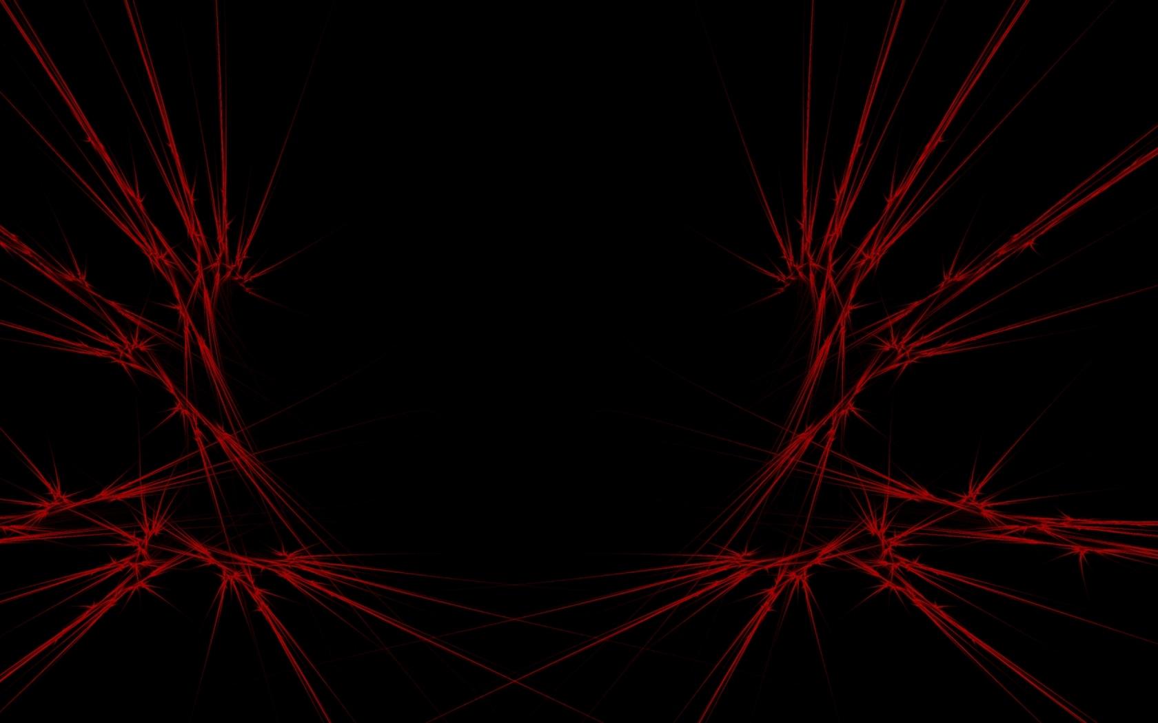 Download wallpaper 1680x1050 red, black, abstract widescreen