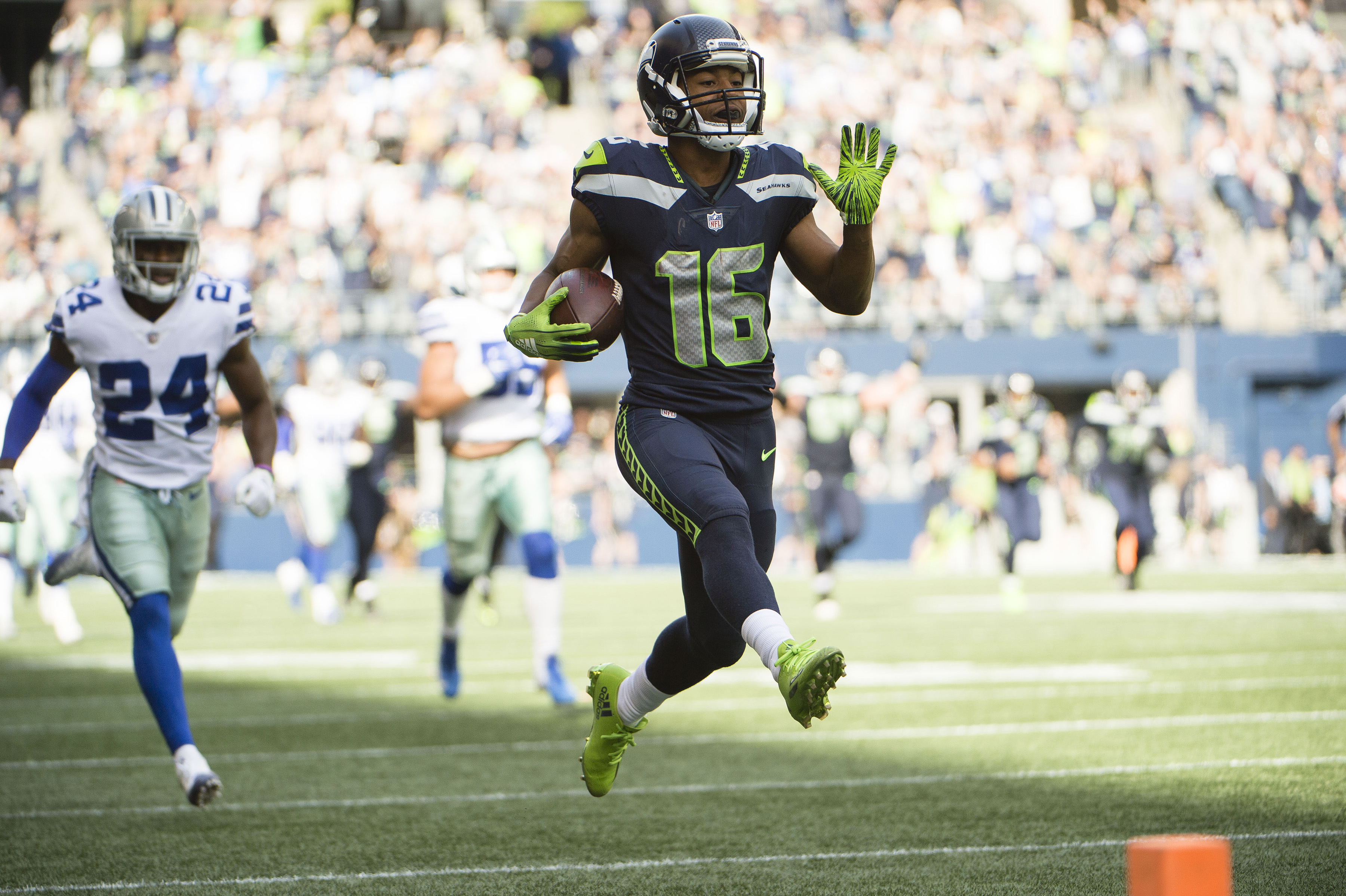 Tyler Lockett the NFL's most efficient receiver over