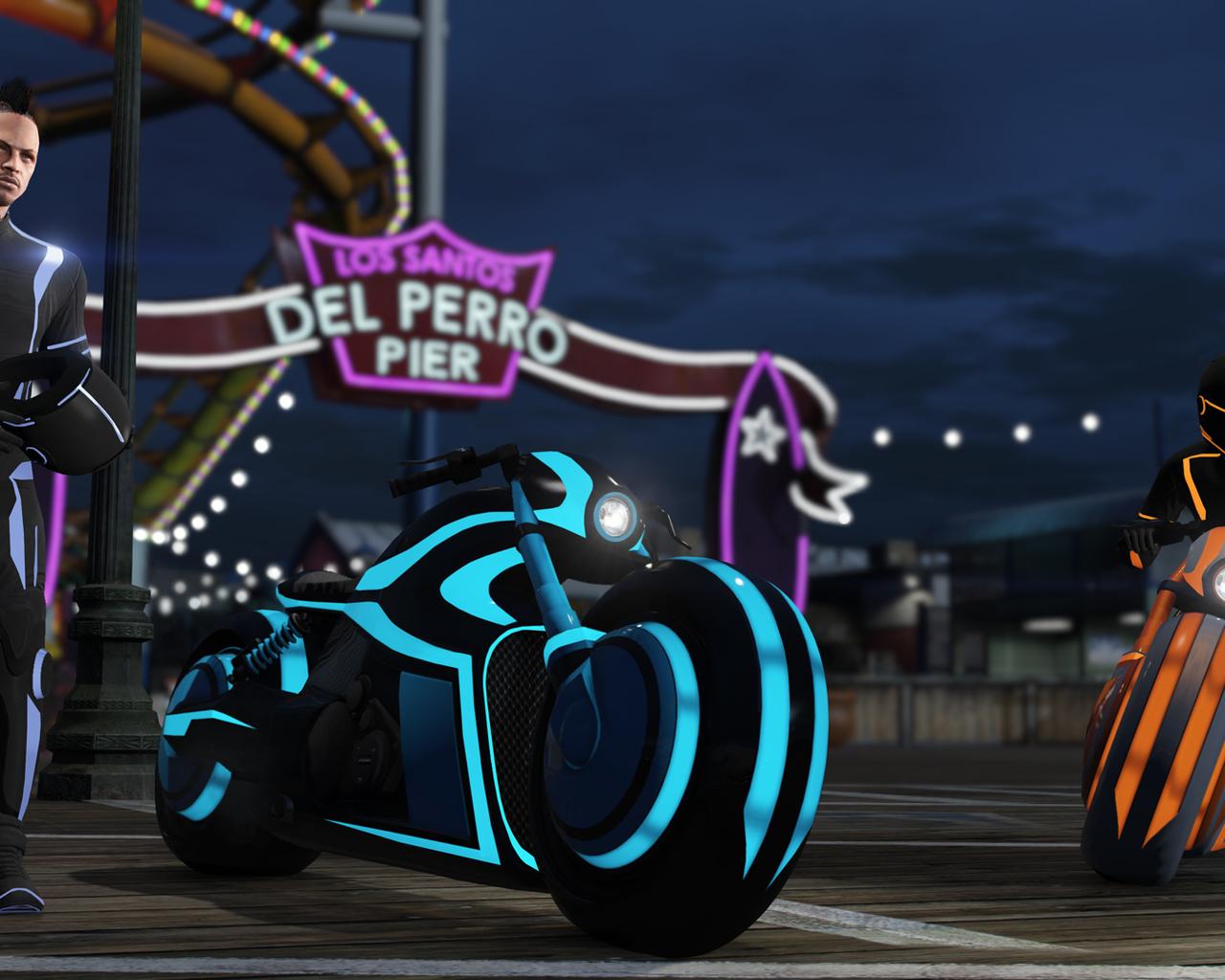 Gta V Deadline Mode Online Bikers 1280x1024