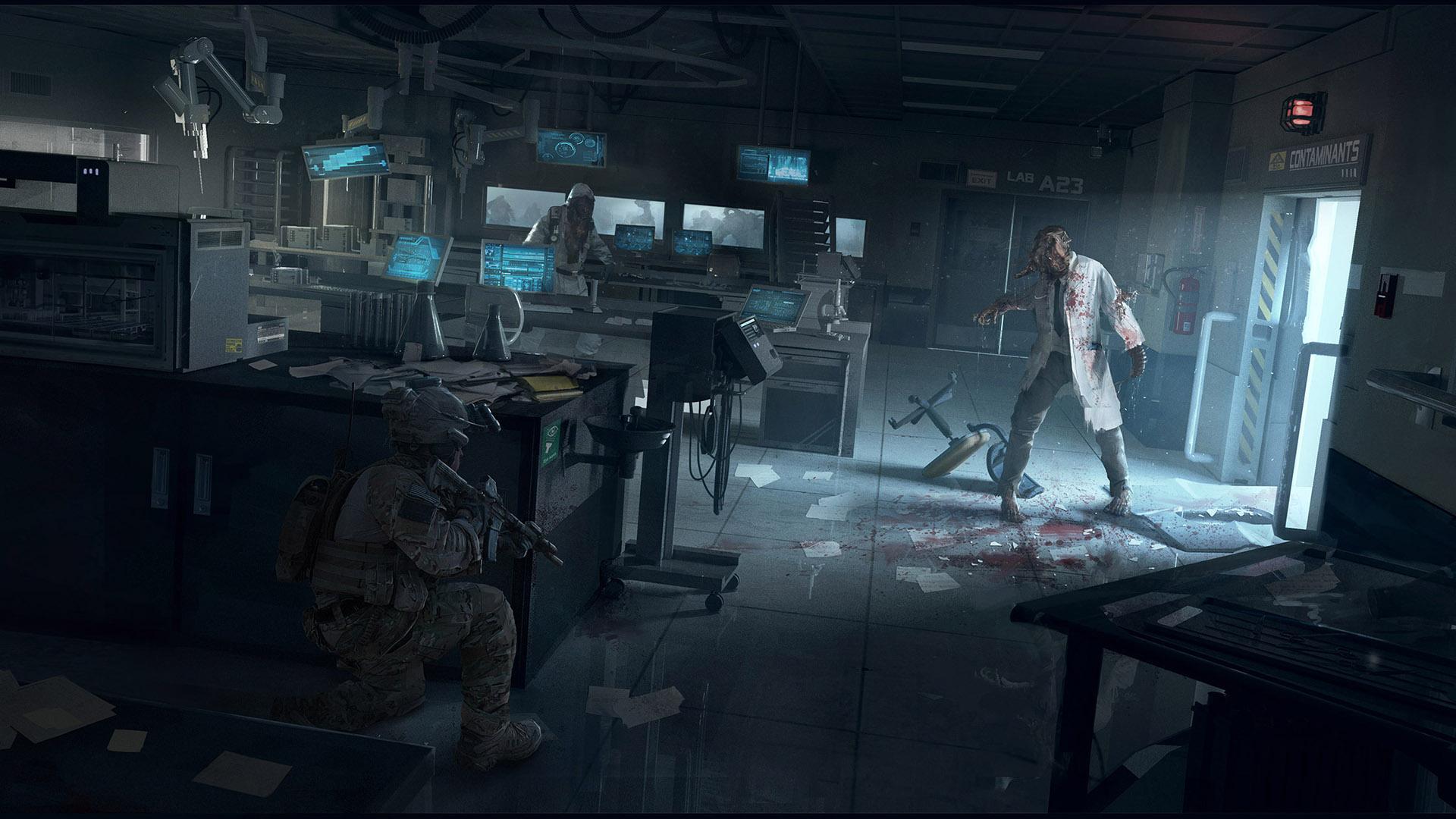 Medical Lab. Wallpaper from Breach & Clear: Deadline