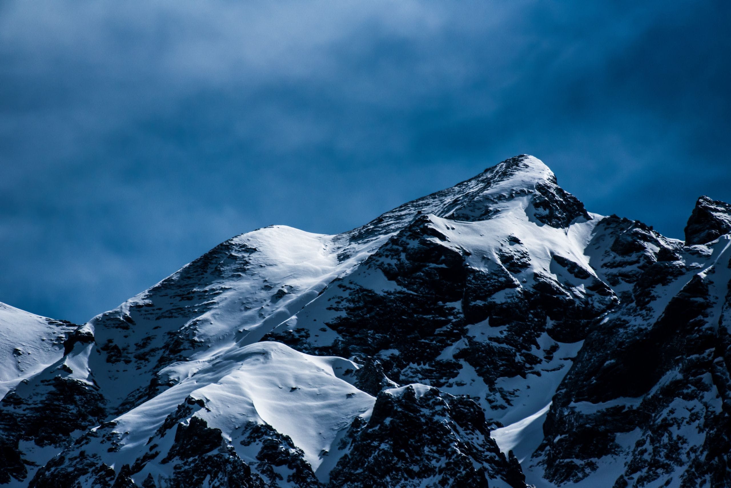 Download Glacier Mountain Snow Wallpaper
