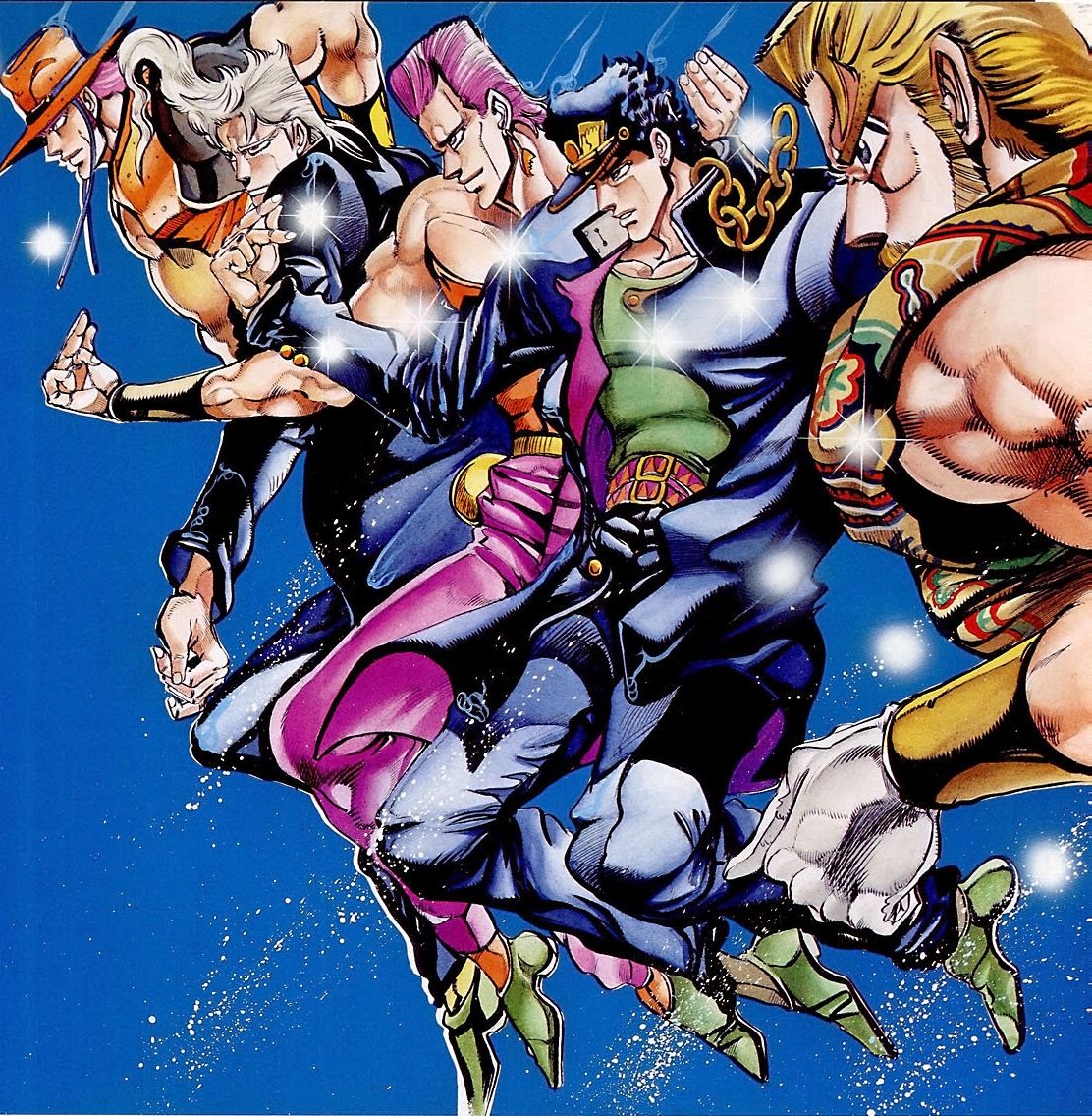 Download Jean Pierre Polnareff in Action Wallpaper