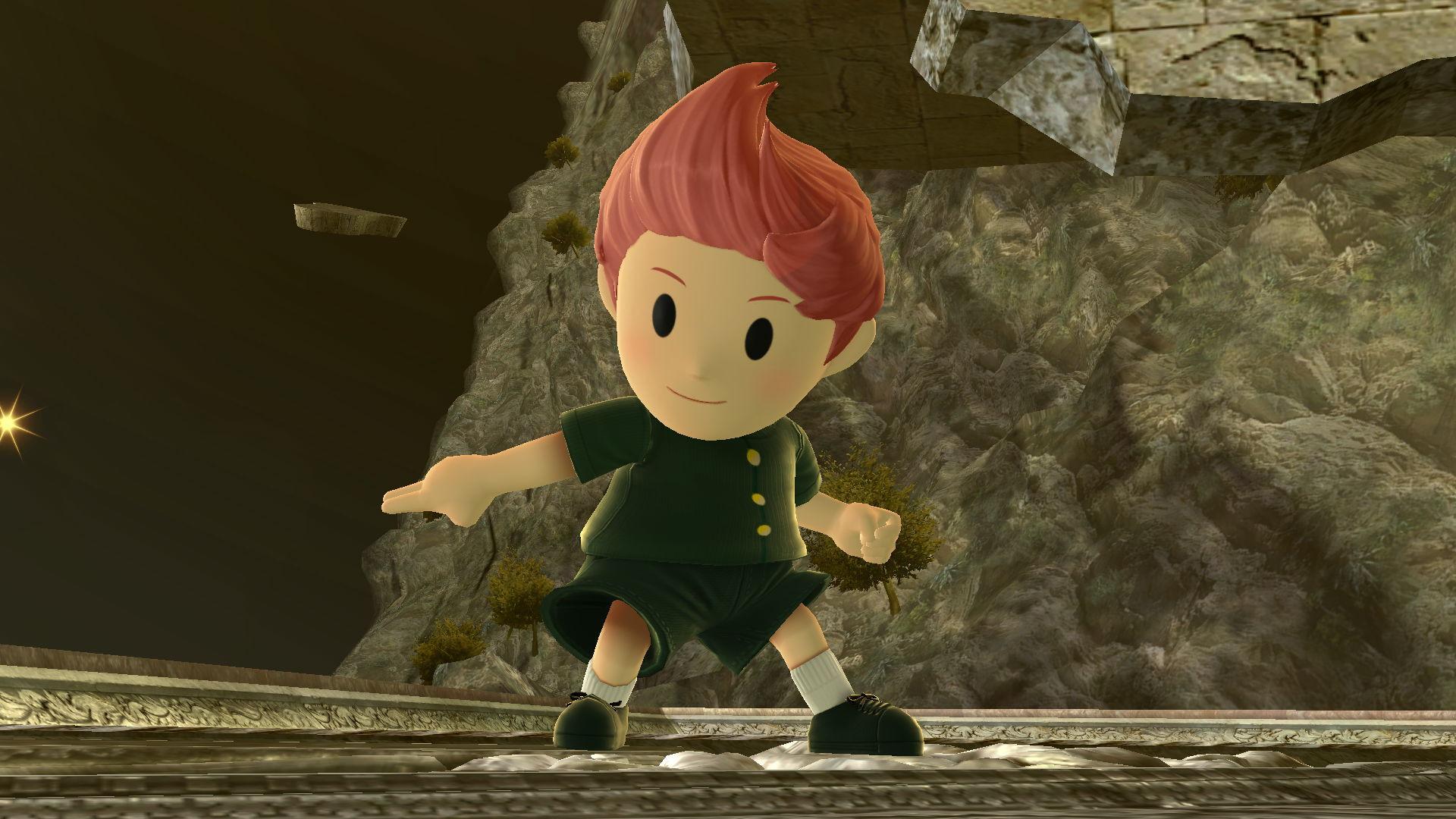 Noriaki Kakyoin Lucas [Super Smash Bros. (Wii U)] [Skin Mods]