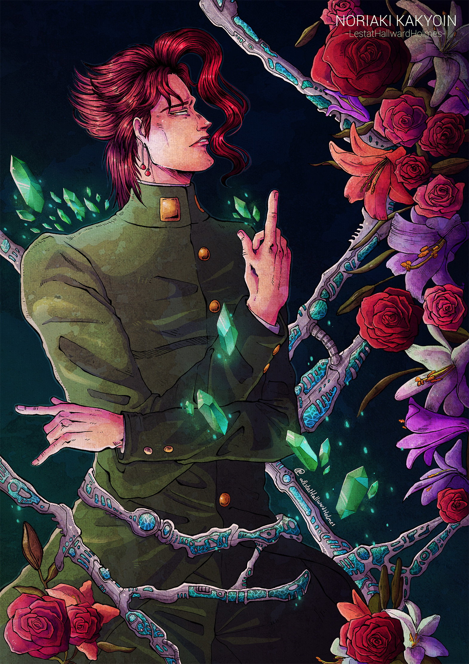 Noriaki Kakyoin Wallpapers Wallpaper Cave