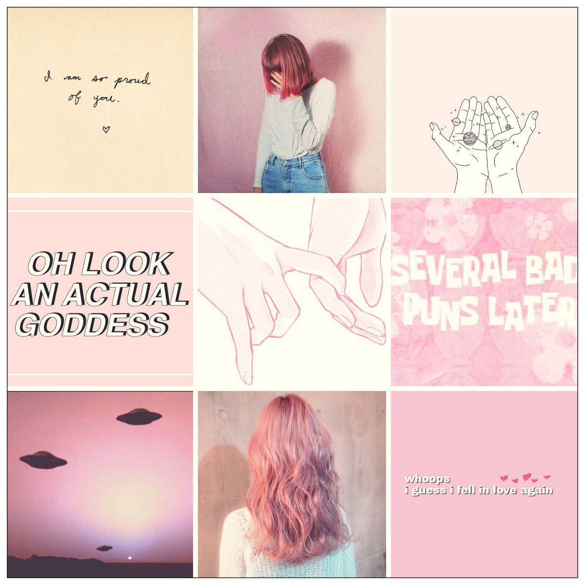 ochaco uraraka x mina ashido. Aesthetic collage, Aesthetic girl