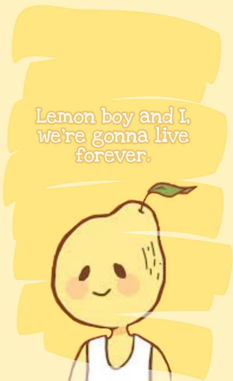 Lemon boy Wallpaper